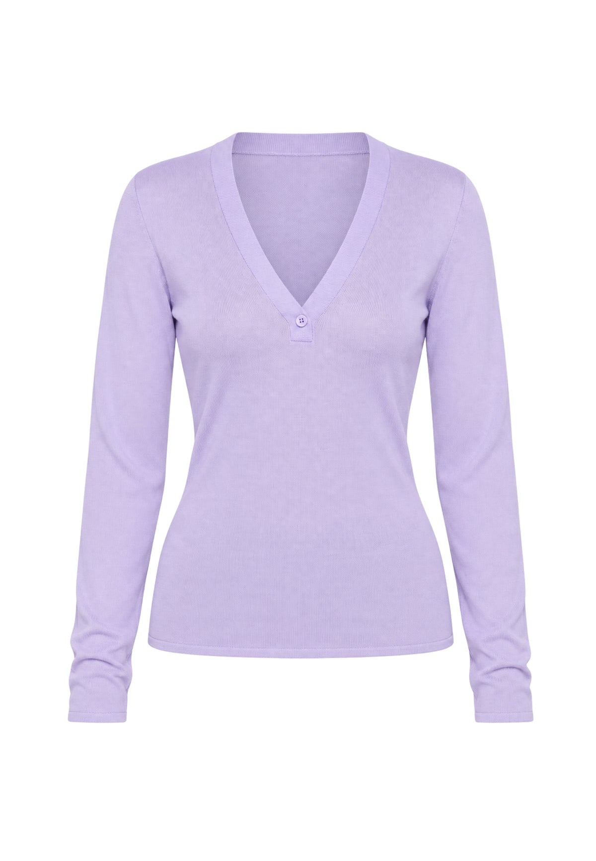 Pinko - V-neck wool and silk sweater