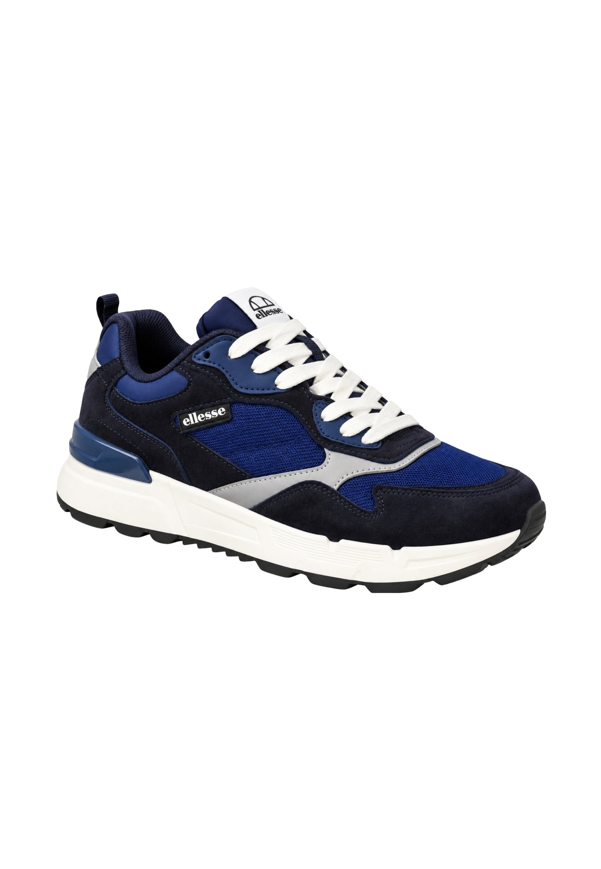 Ellesse CHAD – Sneakers Blu Navy in Mesh con Inserti a Contrasto