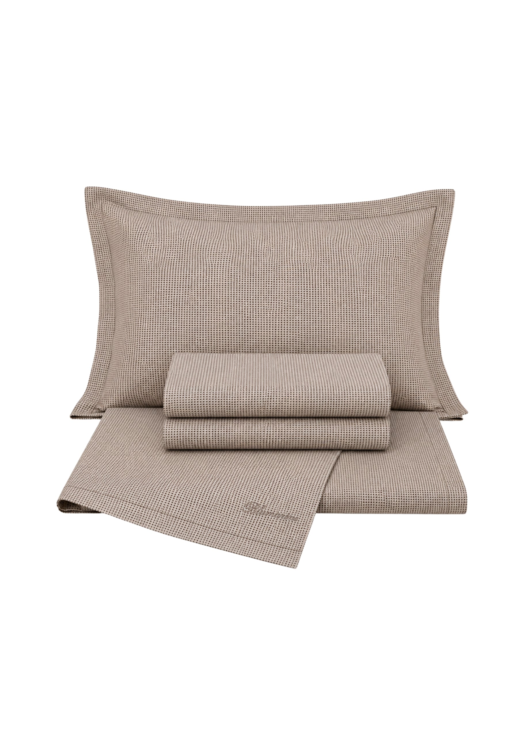 Blumarine Home - Completo Lenzuola Matrimoniale Rigore Seta