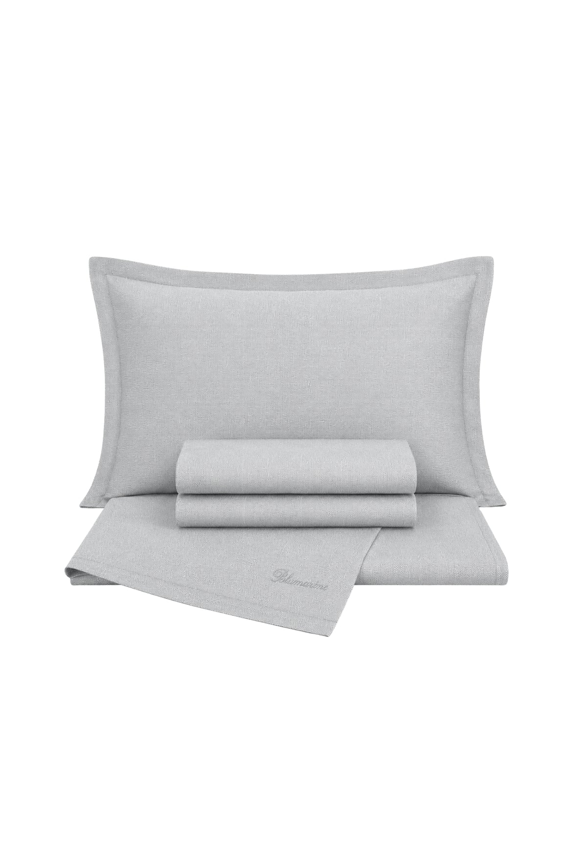 Blumarine Home - Completo Lenzuola Matrimoniale Rigore Cristallo