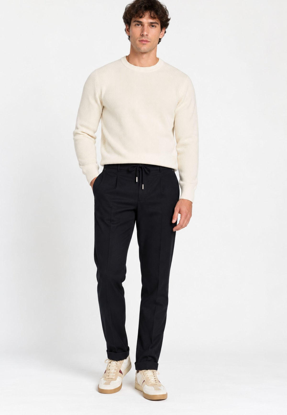 BRIGLIA 1949 - Pantaloni Uomo ISOLAS in Lana Merino