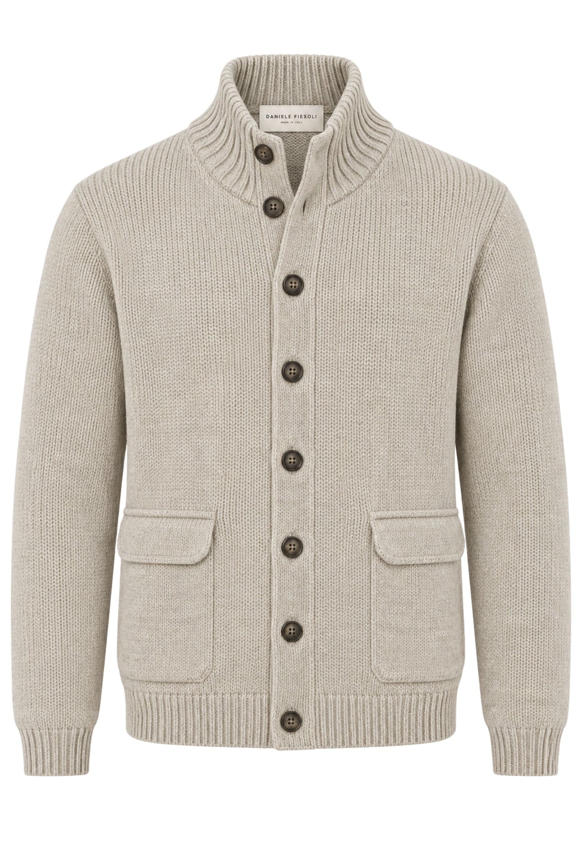Daniele Fiesoli - Giacca Cardigan in Misto Lana Merinos