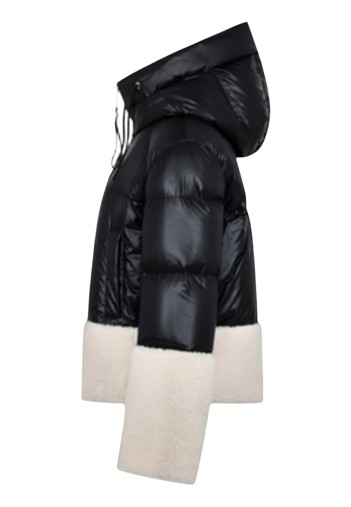 DUNO Piumino Amy con inserti effetto shearling