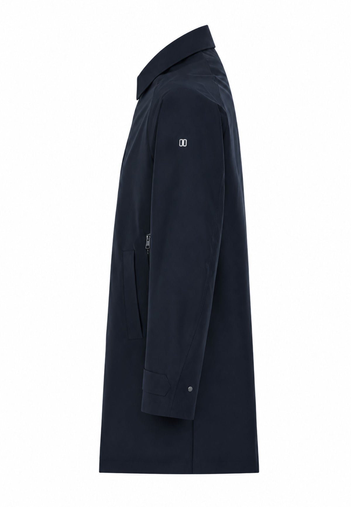 DUNO JOON - Cappotto Lungo Uomo Impermeabile in Tessuto Tecnico Ripstop 3-Layer