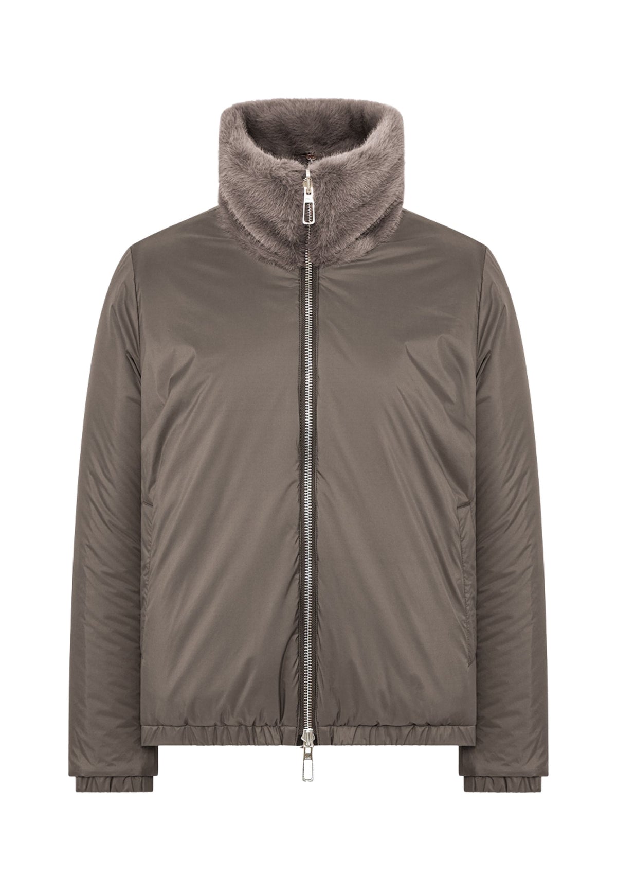DUNO - Bomber reversibile in pelliccetta sintetica