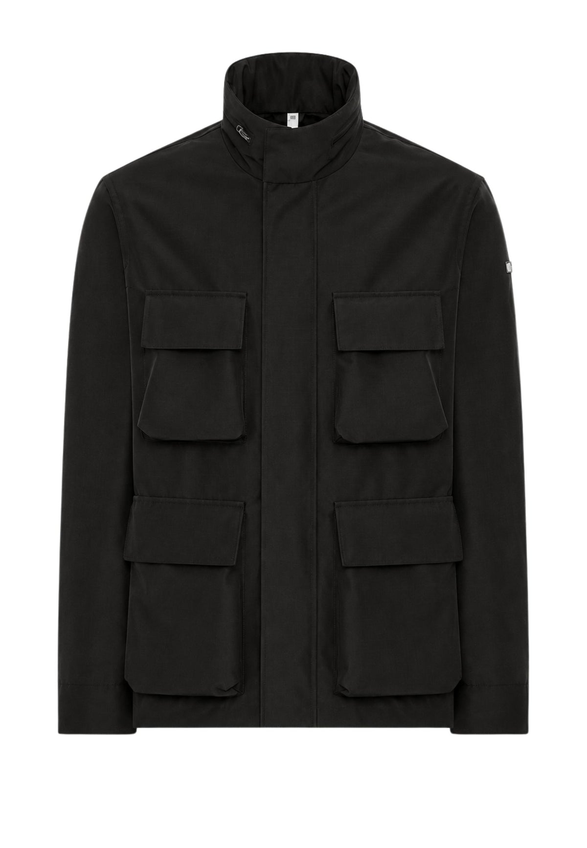 DUNO TREVOR B - Field Jacket Uomo in Tessuto Tecnico 3-Layer con Cappuccio a Scomparsa