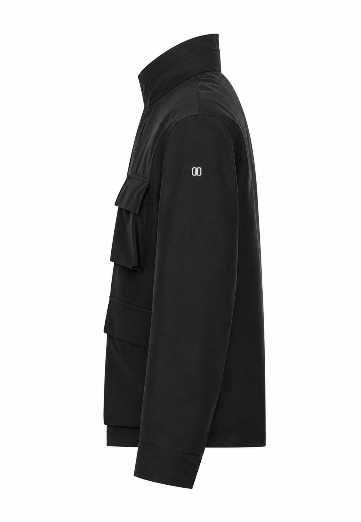DUNO TREVOR B - Field Jacket Uomo in Tessuto Tecnico 3-Layer con Cappuccio a Scomparsa
