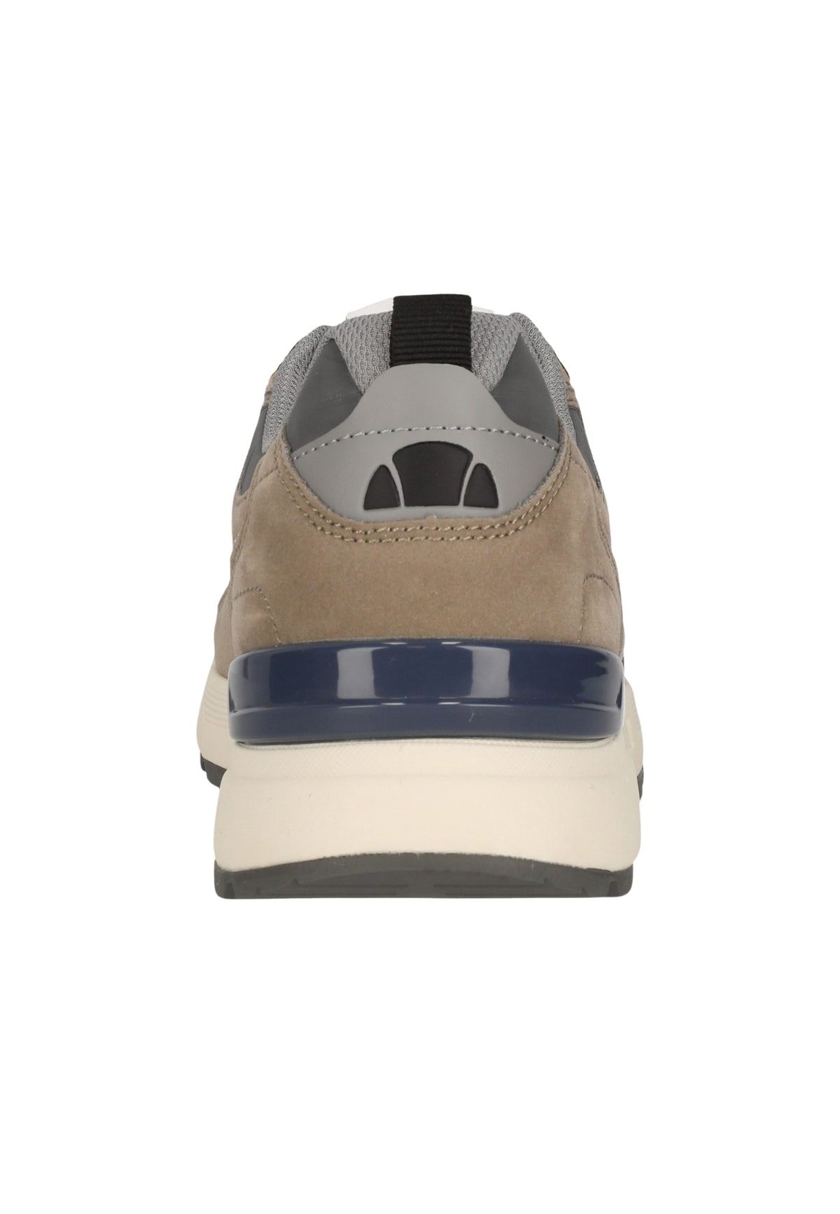 Ellesse Chad Sneakers in Mesh e Inserti Effetto Suede - Tortora e Grigio
