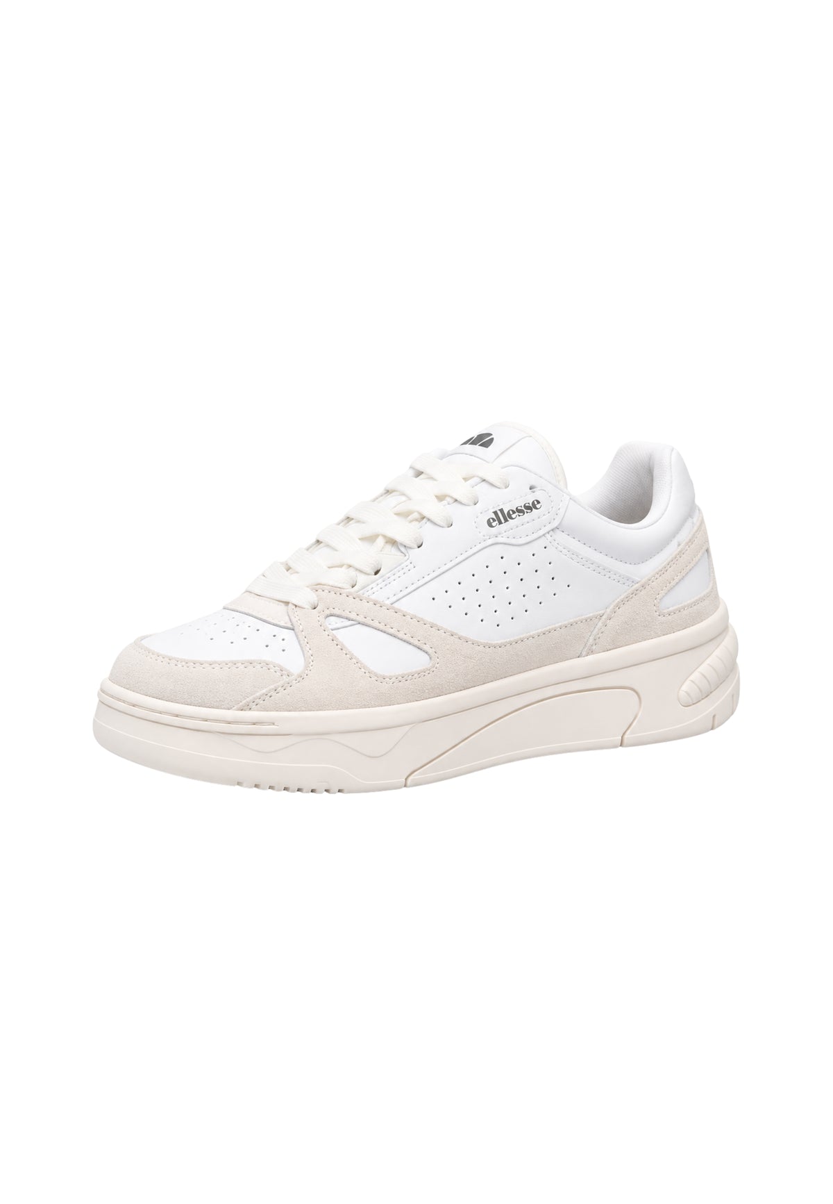 Sneakers Ellesse in pelle e suede - Bianco