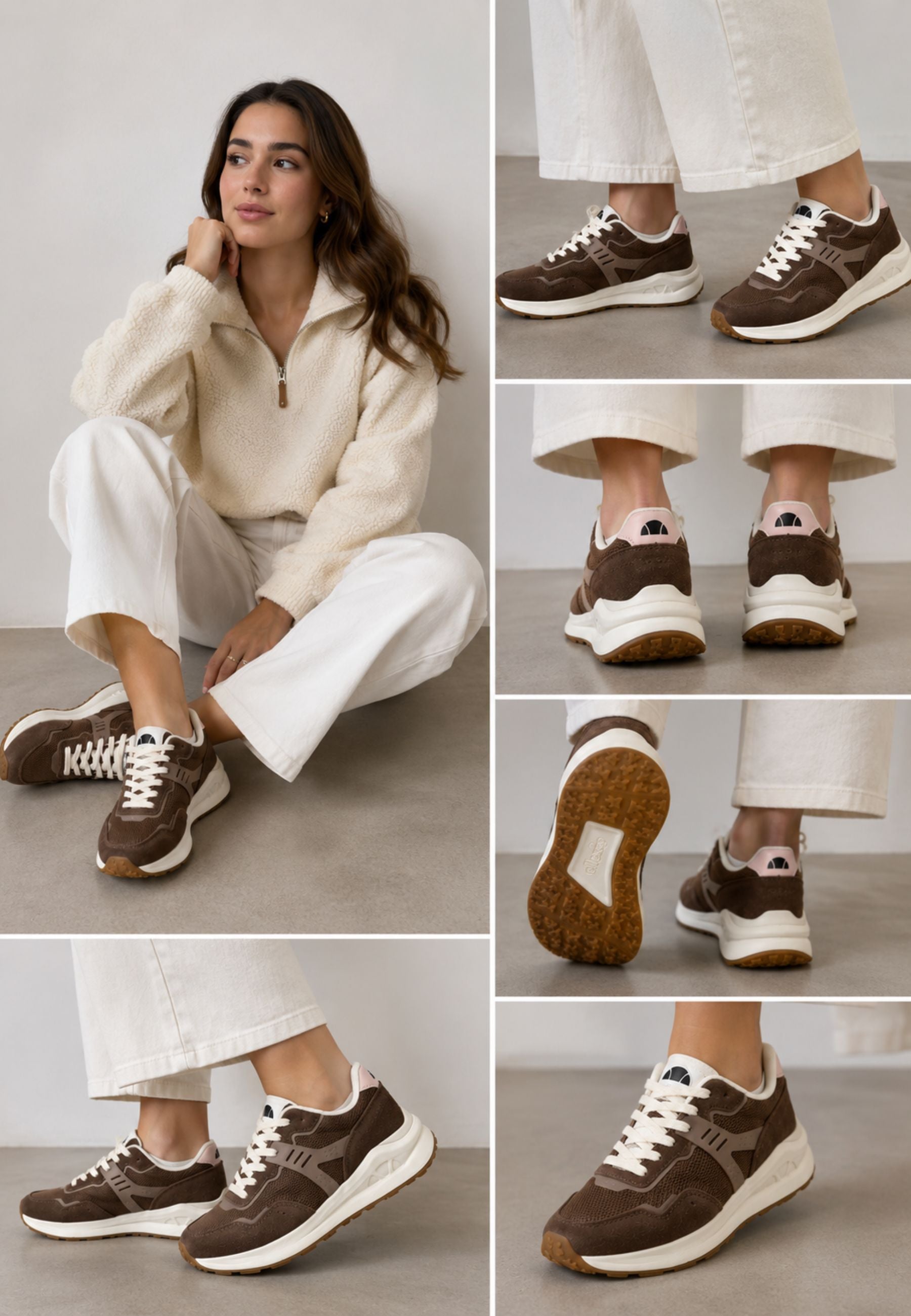 Ellesse Sneakers Donna Marrone
