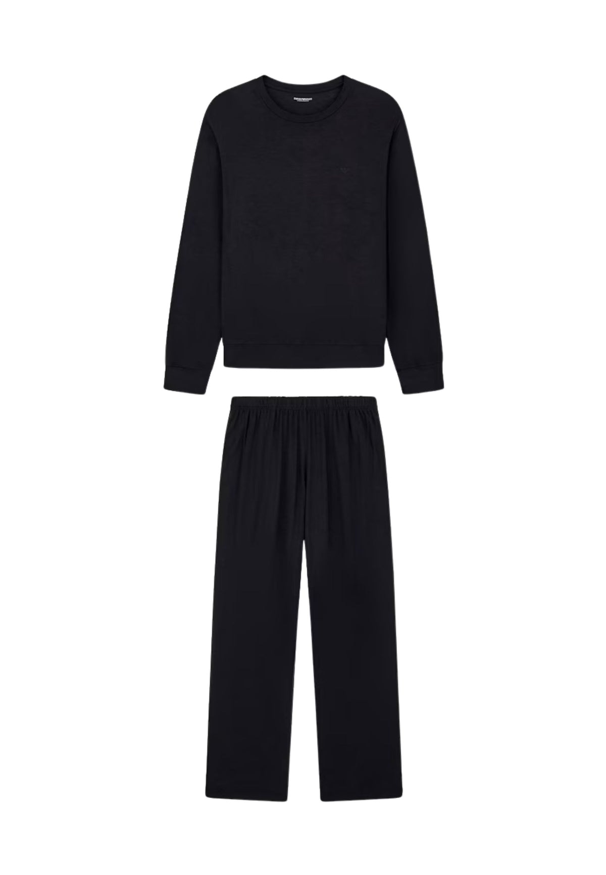 Emporio Armani - Pigiama lungo in jersey Tech Wool