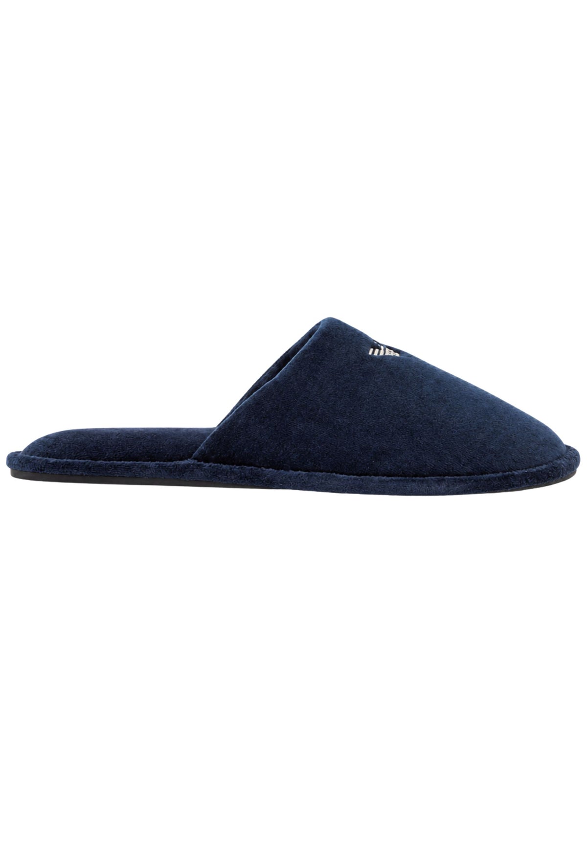 Emporio Armani pantofole uomo blu scuro con logo Aquila