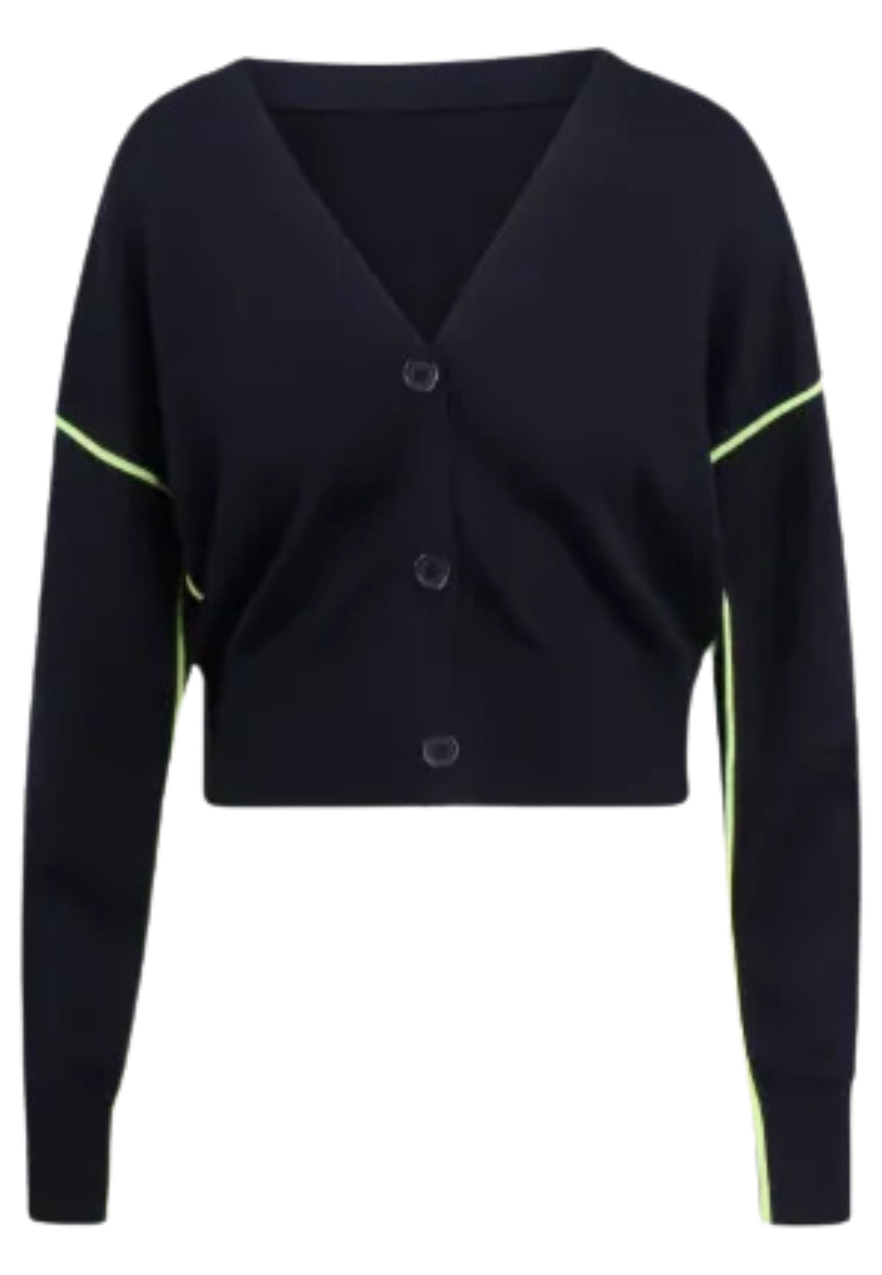 Essentiel Antwerp - Cardigan "Ileo" in maglia con piping a contrasto