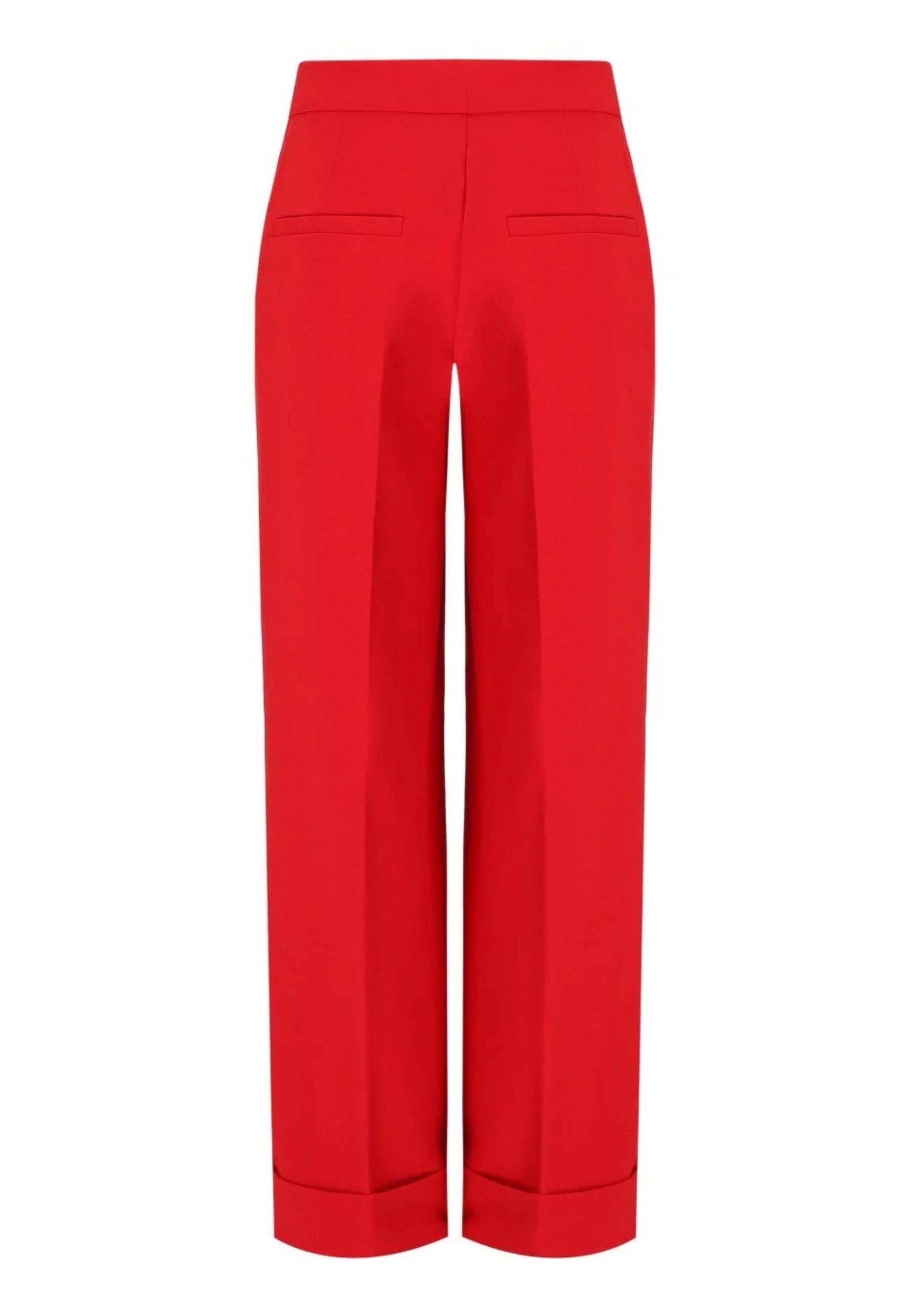 Essentiel Antwerp - Pantalone Cropped IMO Rosso