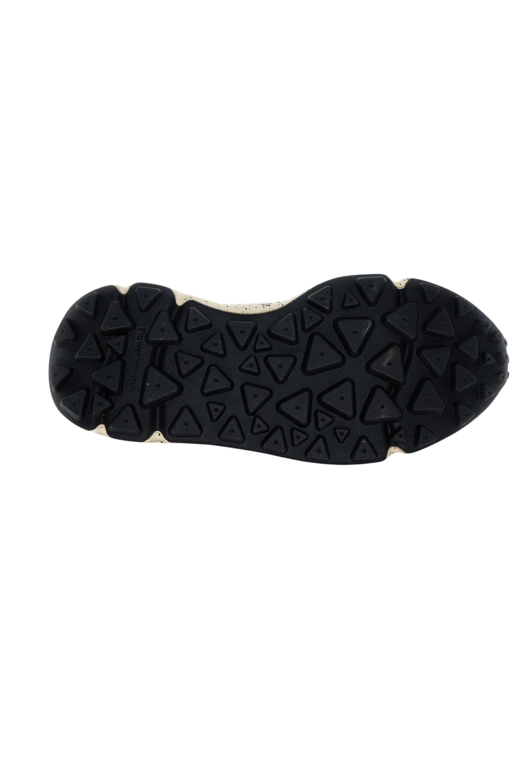 FLOWER MOUNTAIN - Sneaker Donna in Nubuck e Tessuto Jacquard Multicolor