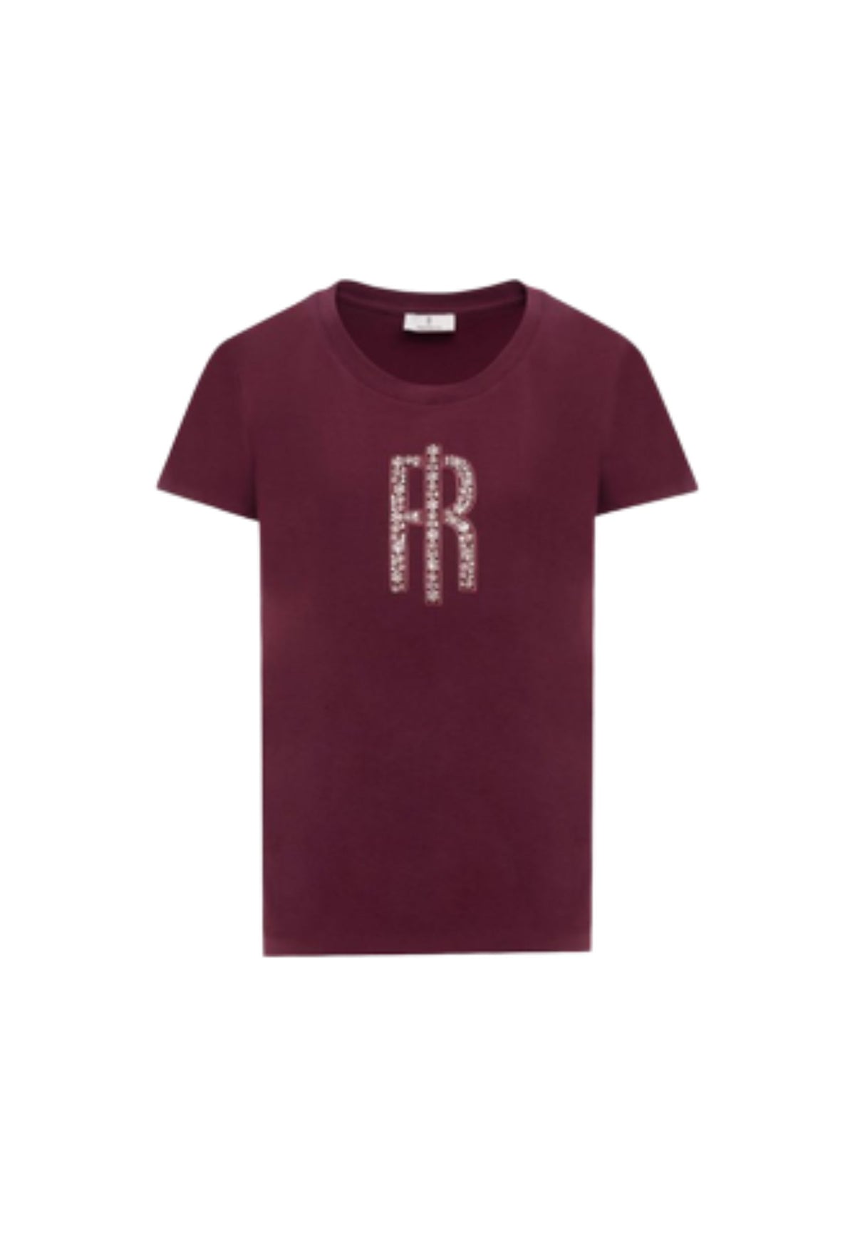 Fracomina - T-shirt con logo gioiello