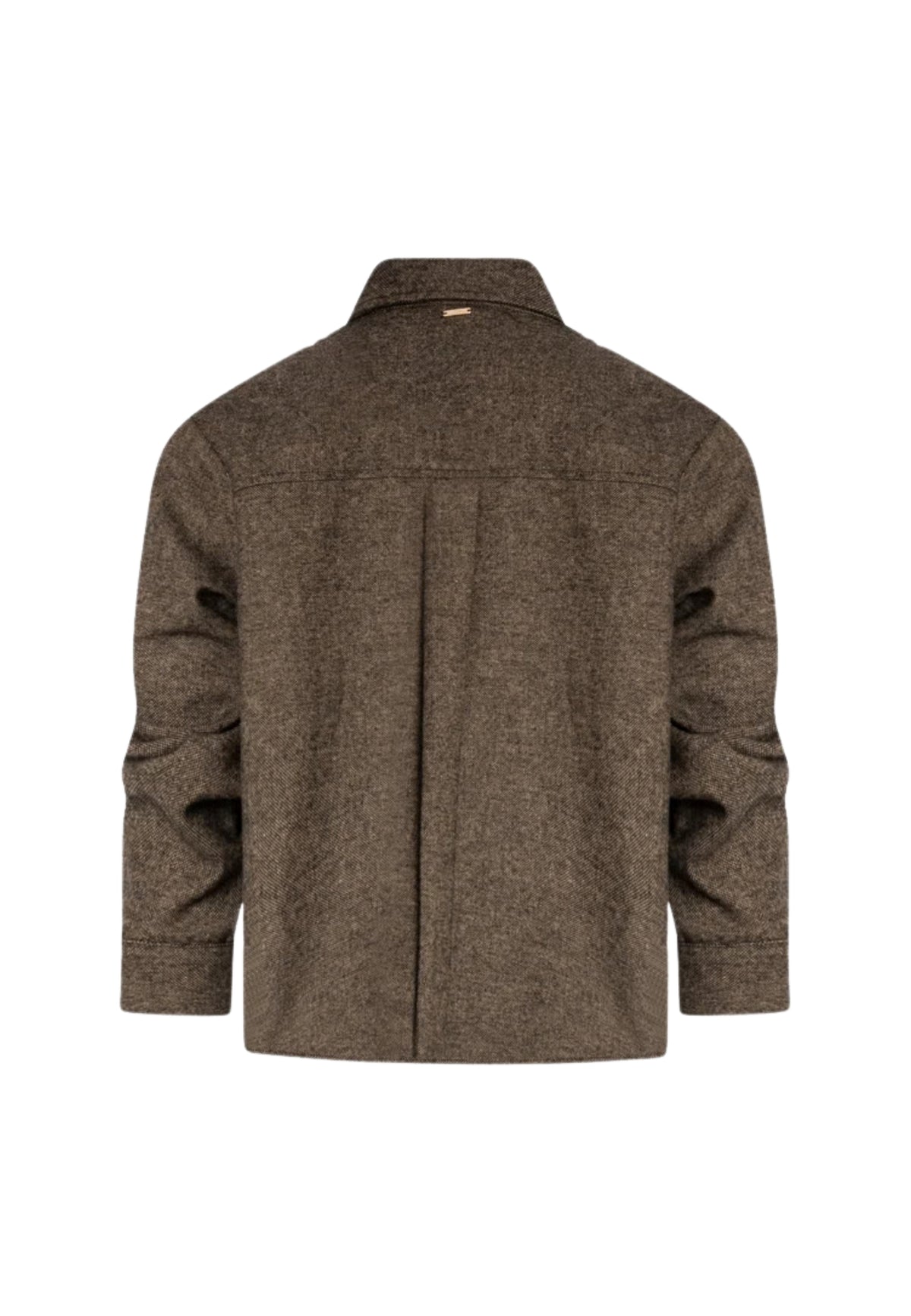 Fracomina Camicia Over in Tweed con Lana