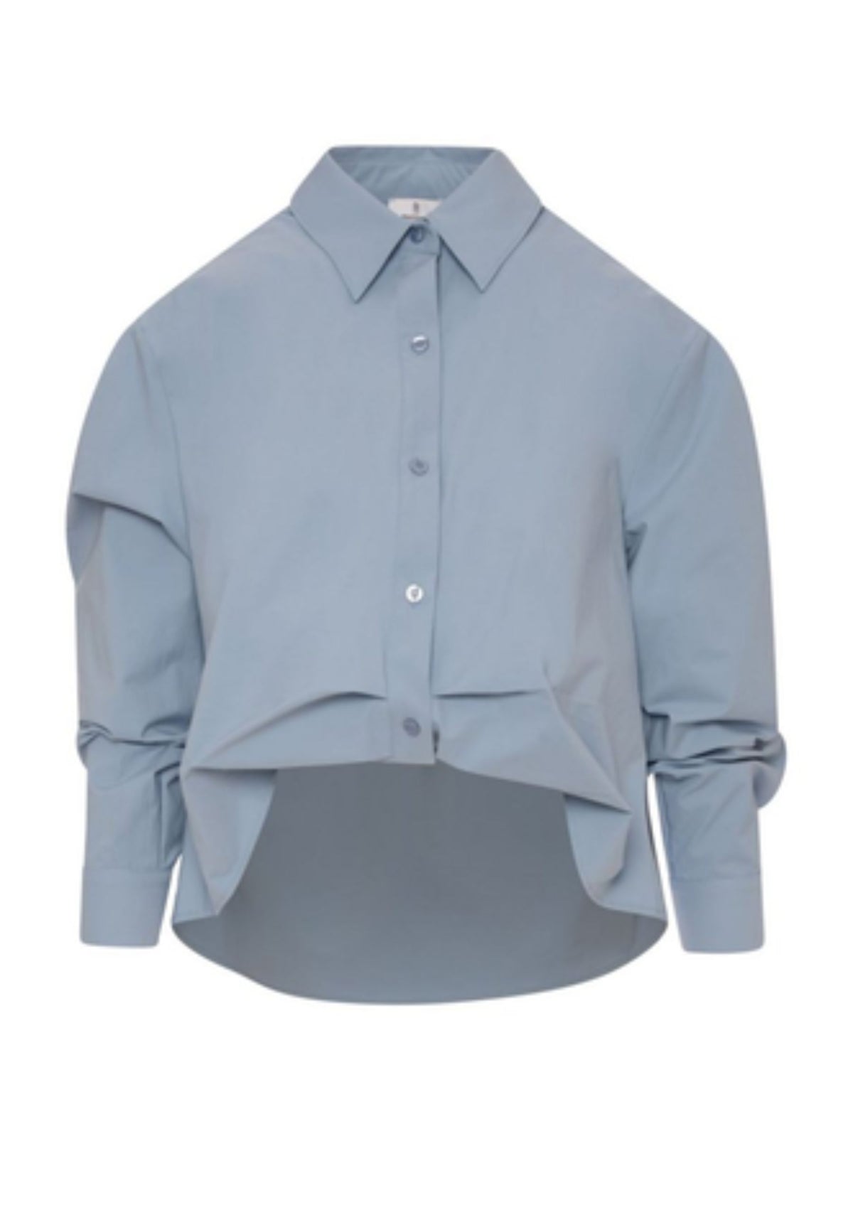 Fracomina - Camicia cropped in viscosa