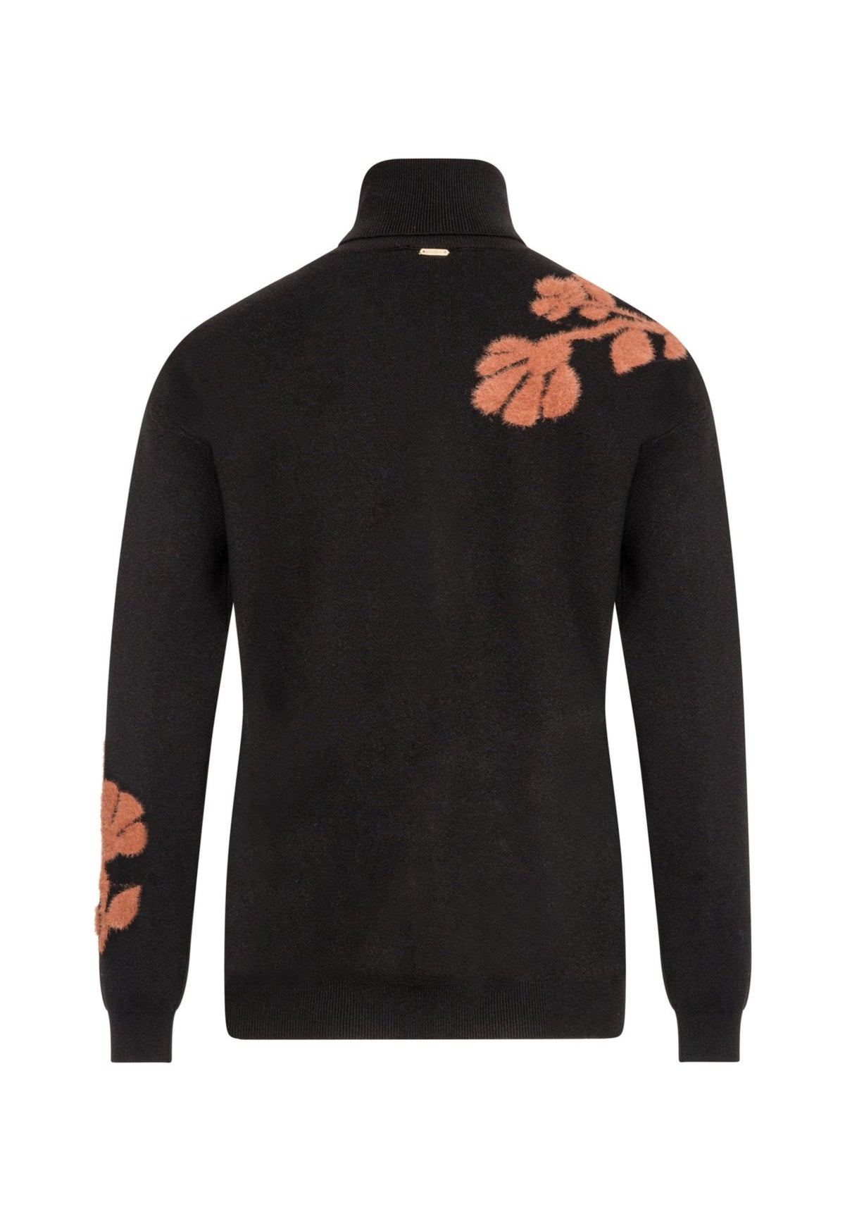 FRACOMINA - Maglia regular con jacquard a fiori