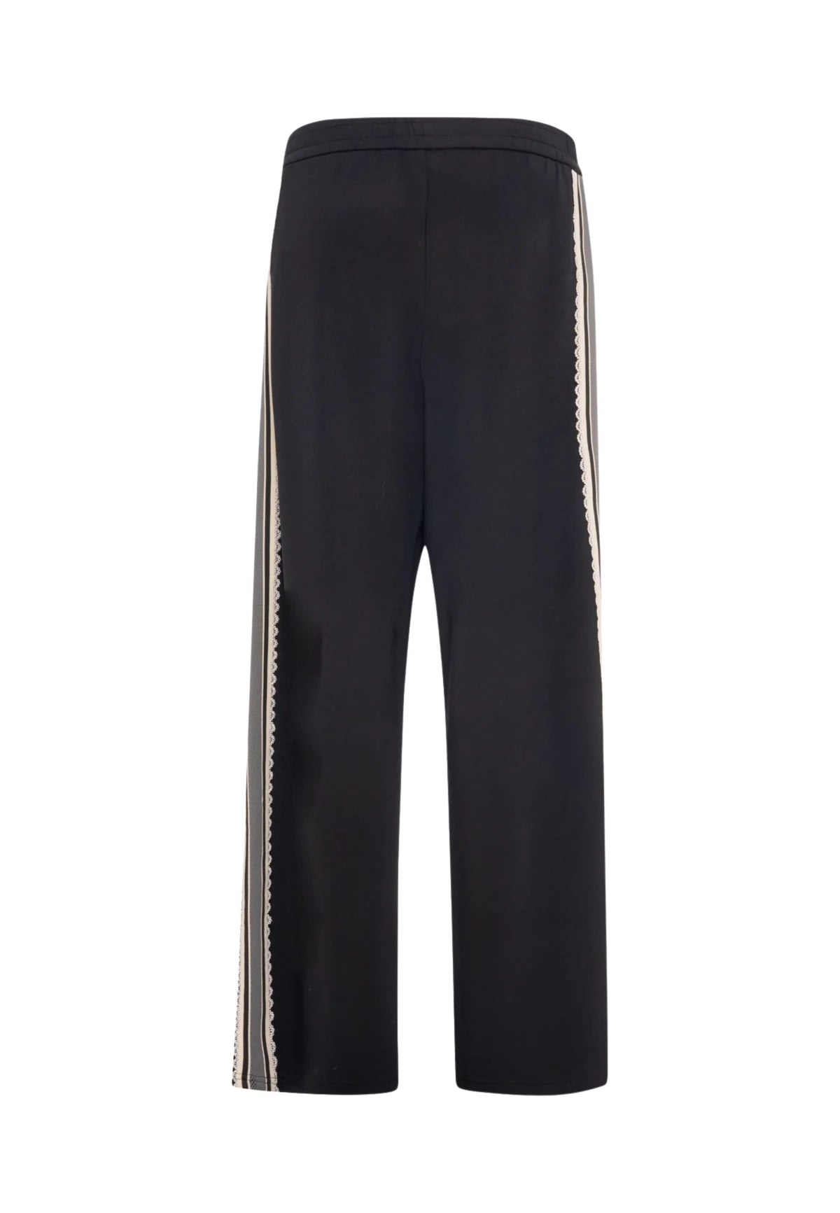 FRACOMINA - Pantalone Regular in Felpa con Bande Laterali