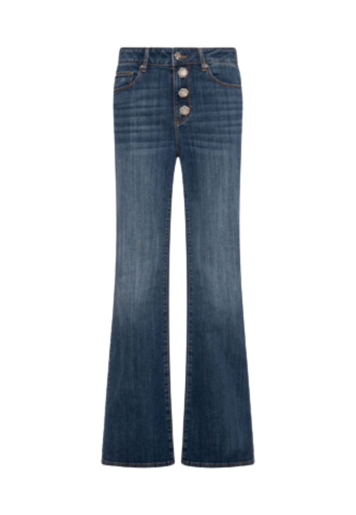 Fracomina Jeans Flare in Denim Comfort Stone