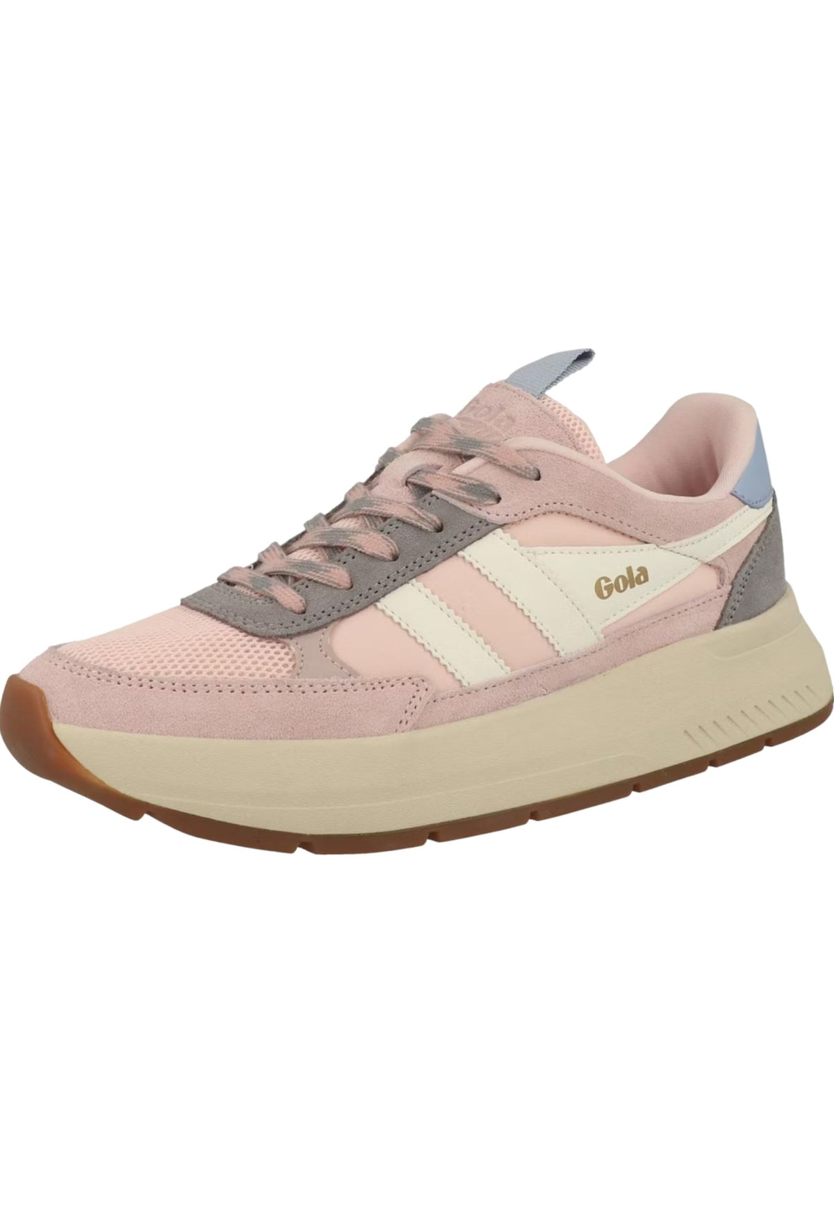 Sneakers donna Gola Phoenix rosa e grigio
