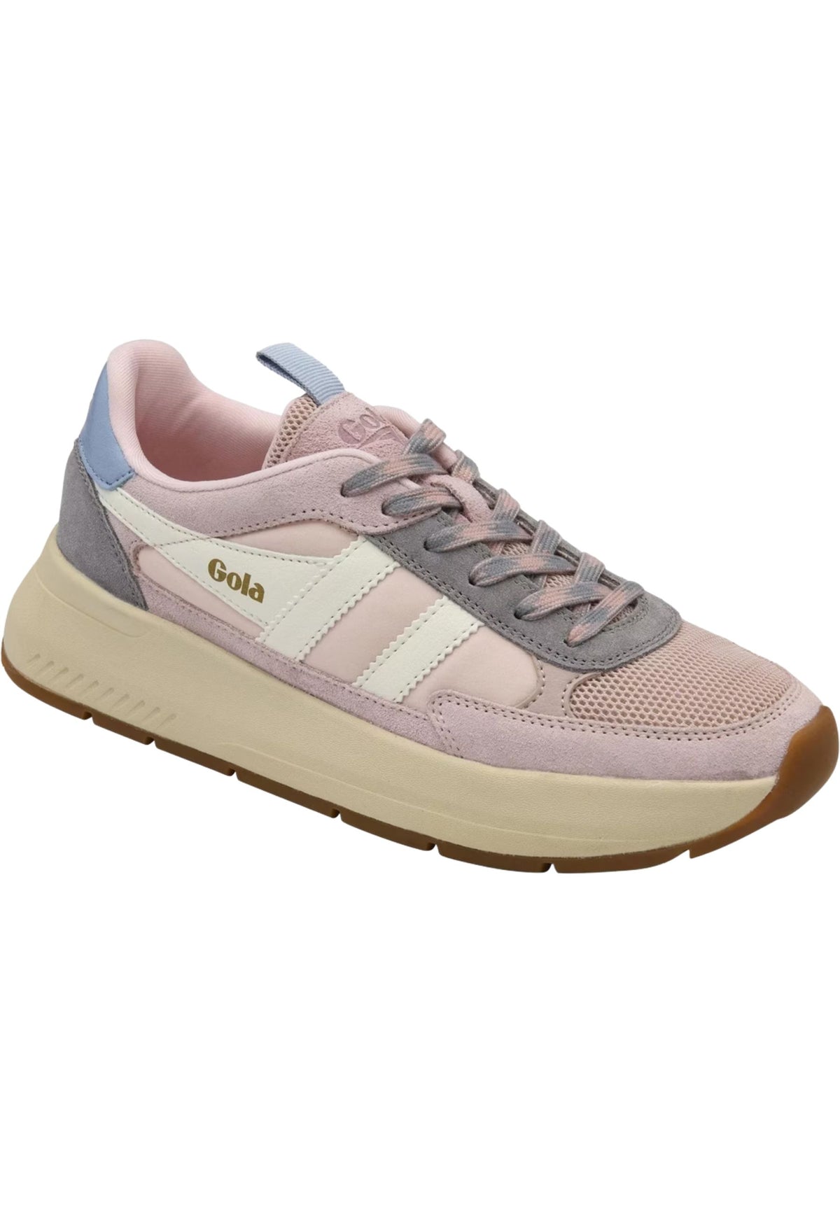 Sneakers donna Gola Phoenix rosa e grigio