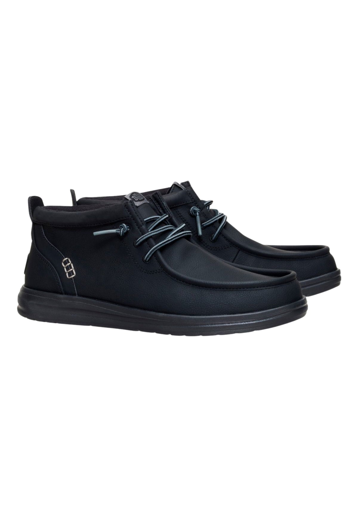 HEYDUDE Wally Mid GripR Classic - Polacchino Uomo Nero