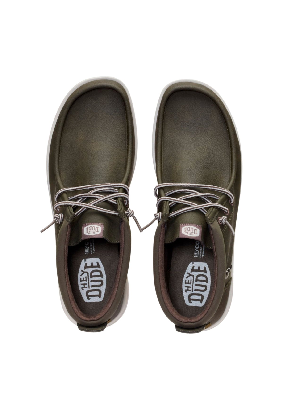 HEYDUDE Wally Mid GripR Classic - Polacchino Uomo Deep Olive
