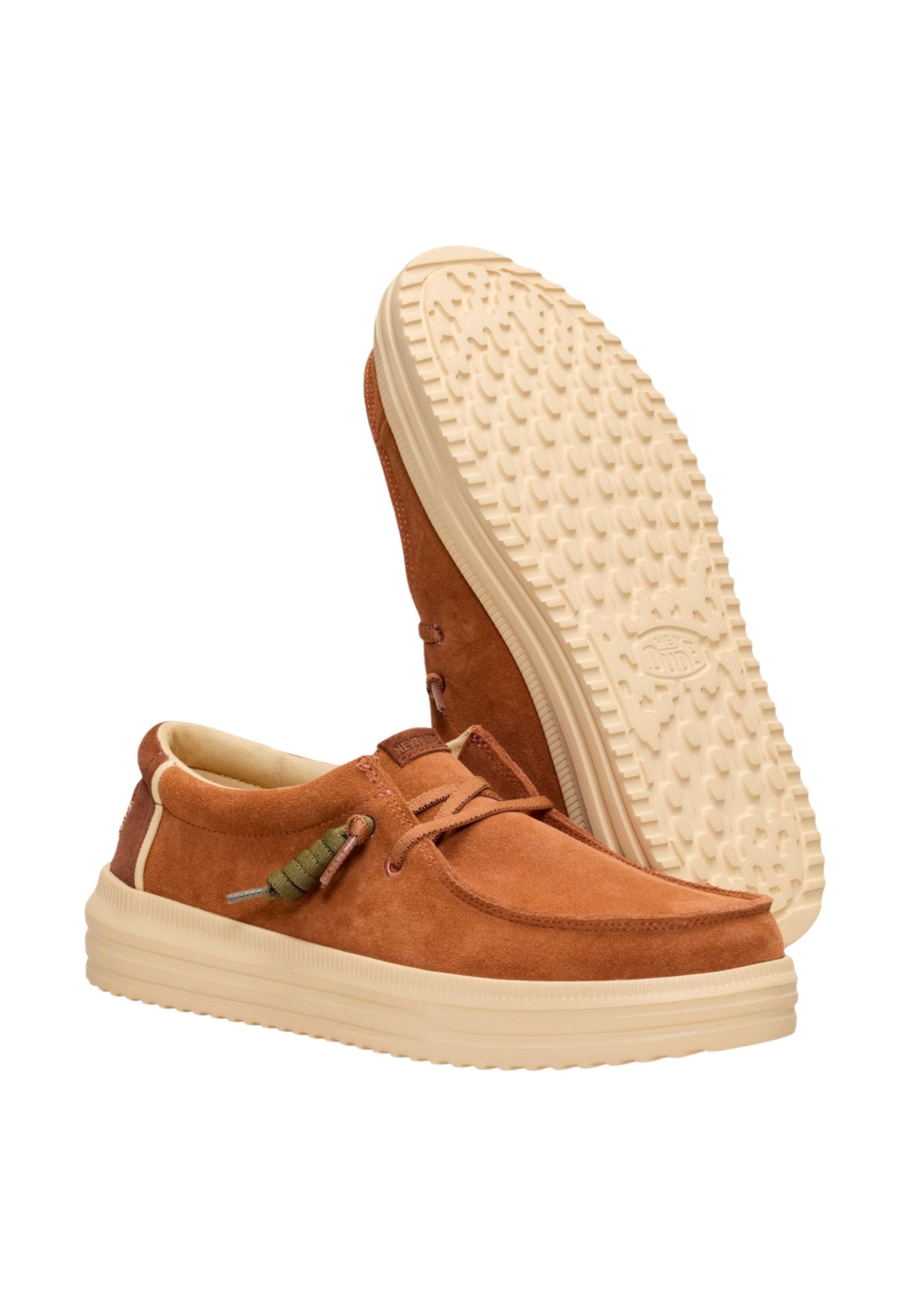 HEYDUDE REV Suede - Scarpe Uomo Argan Oil