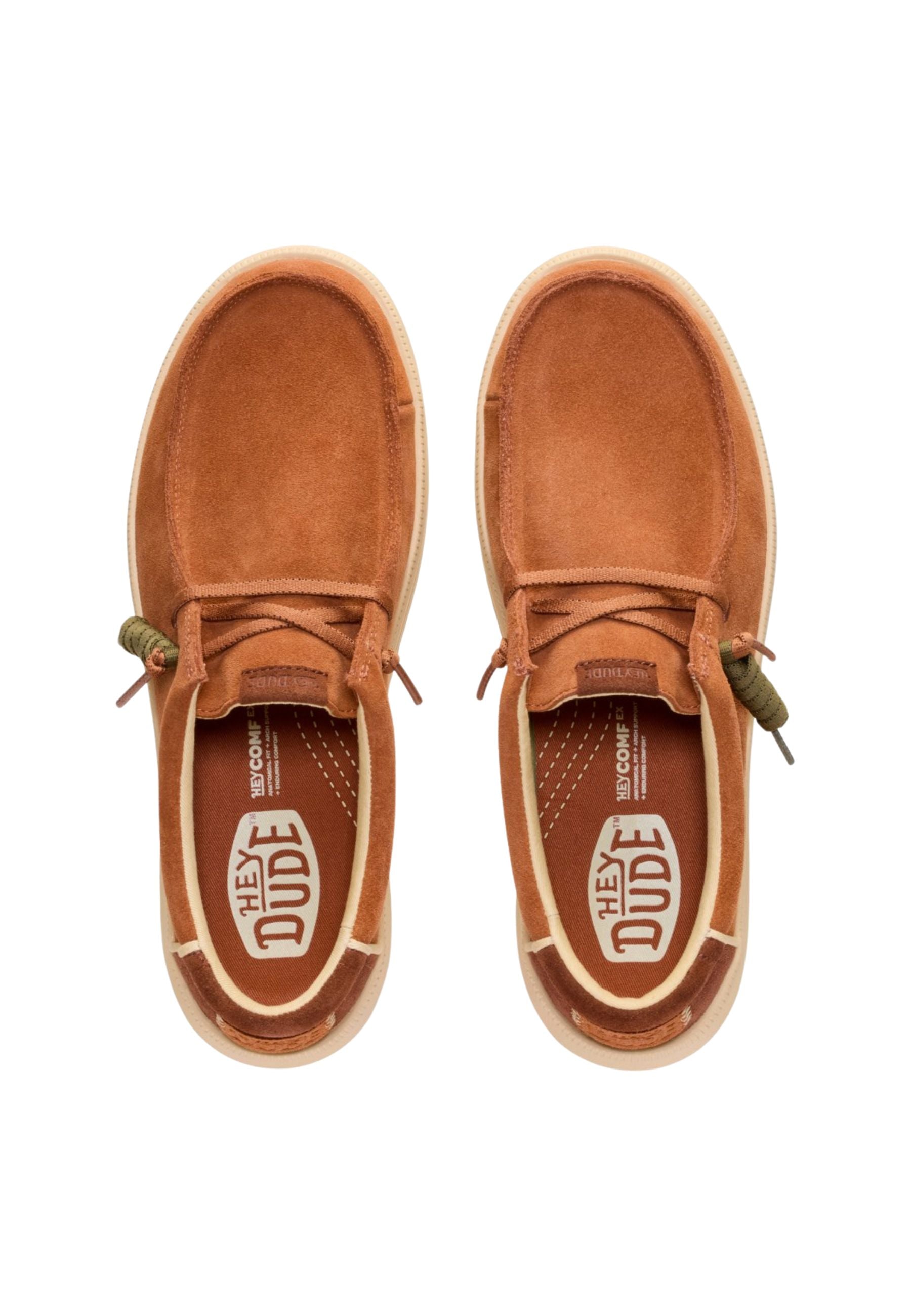 HEYDUDE REV Suede - Scarpe Uomo Argan Oil