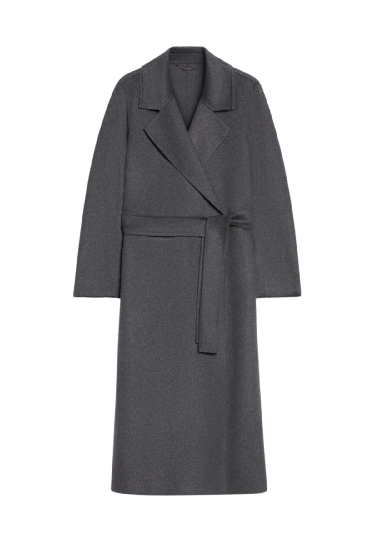 iBlues - Cappotto morbido in misto lana con cintura