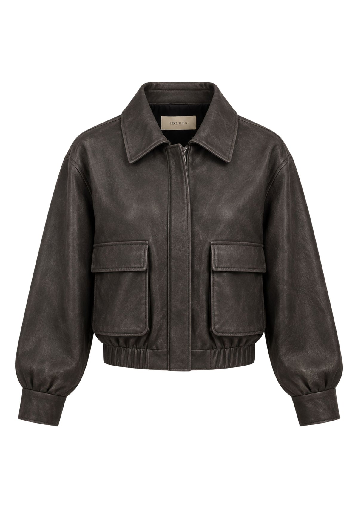 iBlues - Giacca bomber in pelle