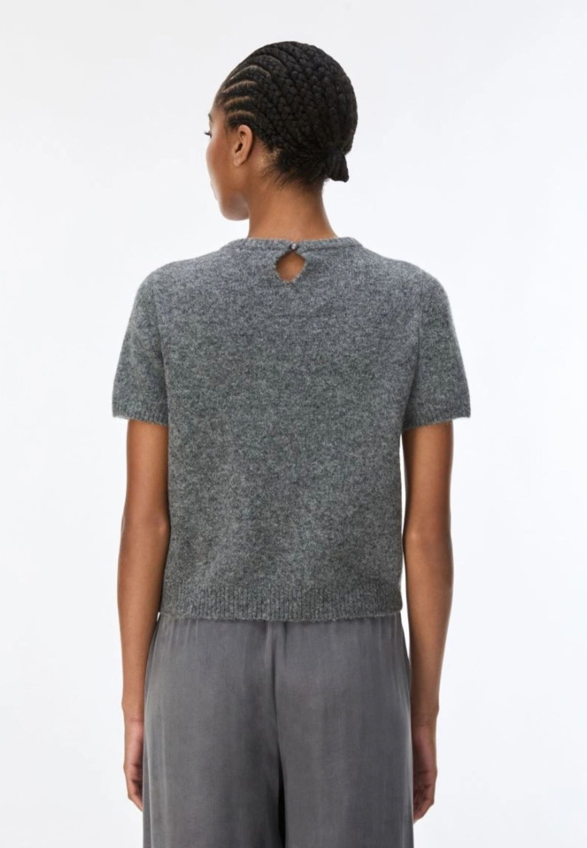 iBlues Maglia Ricamata in Misto Lana e Alpaca