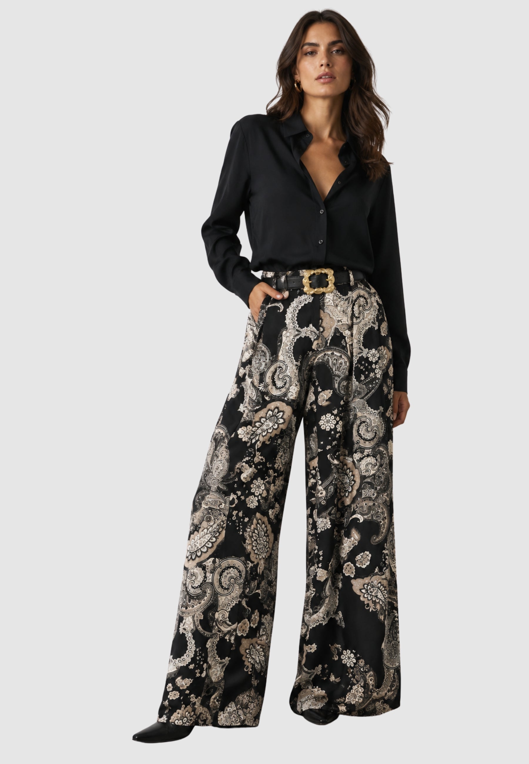 Imperial Pantalone Palazzo Paisley