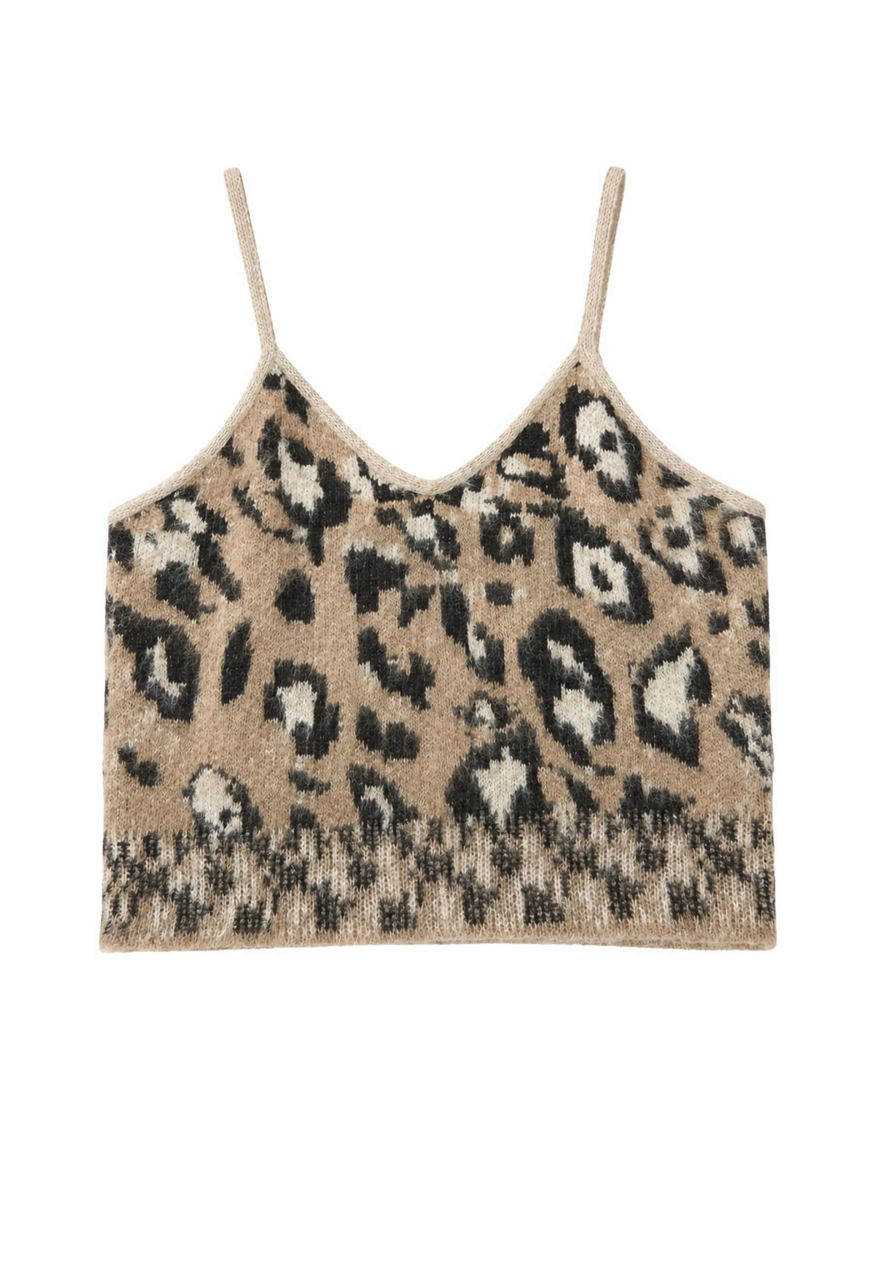 Imperial Top in maglia animalier