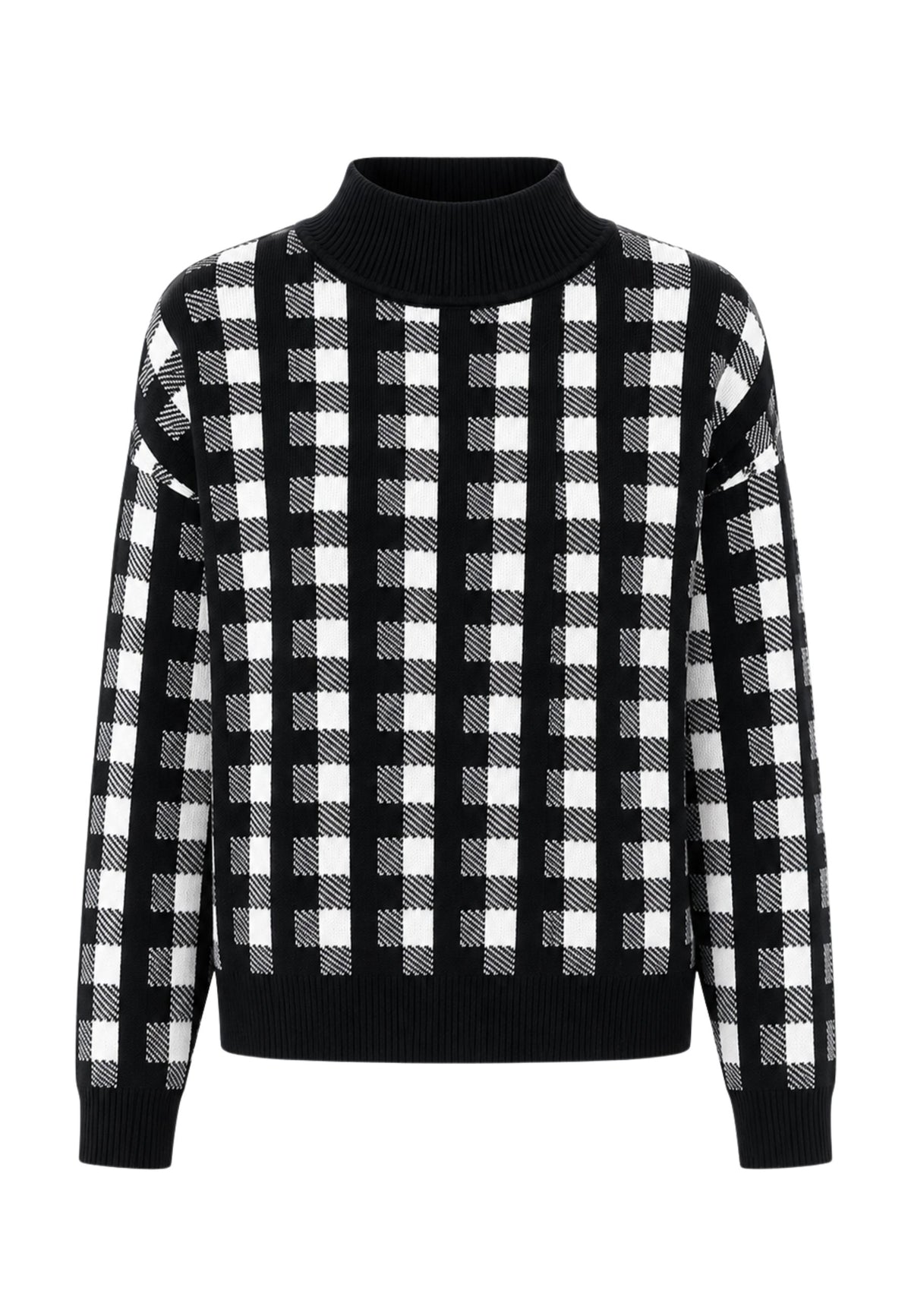 Influencer Maglia Dolcevita Check