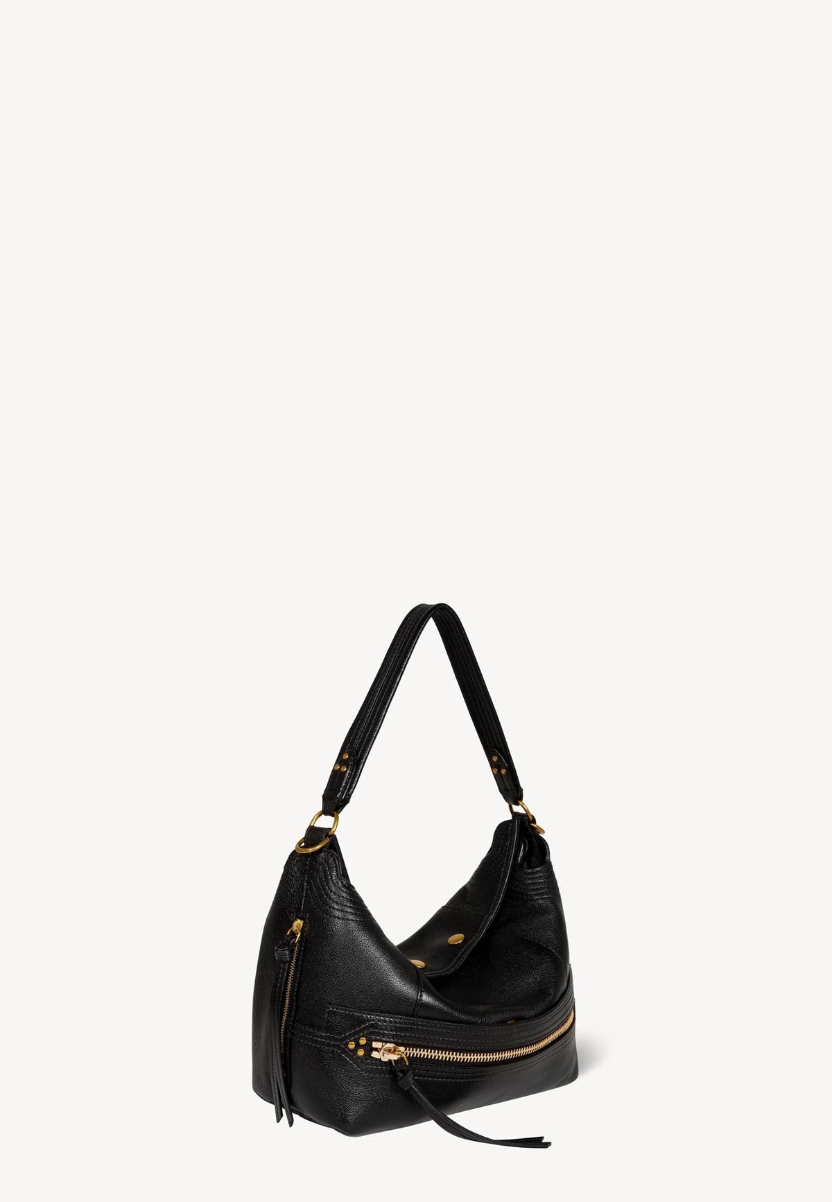 Jérôme Dreyfuss - Borsa Lucky Hobo in pelle con dettagli oro