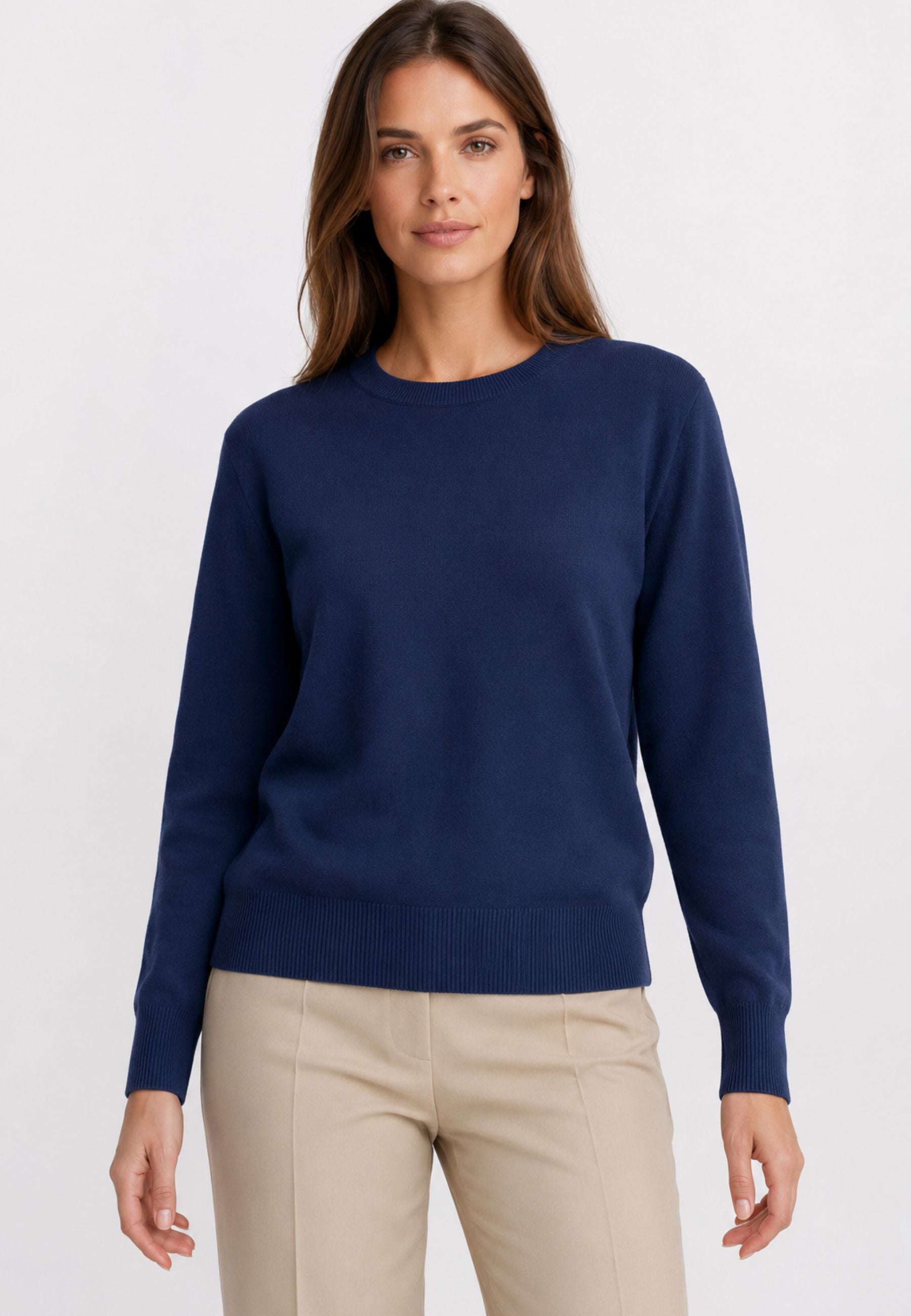 Kangra Maglia Donna in Lana e Cashmere con Scollo a Barchetta