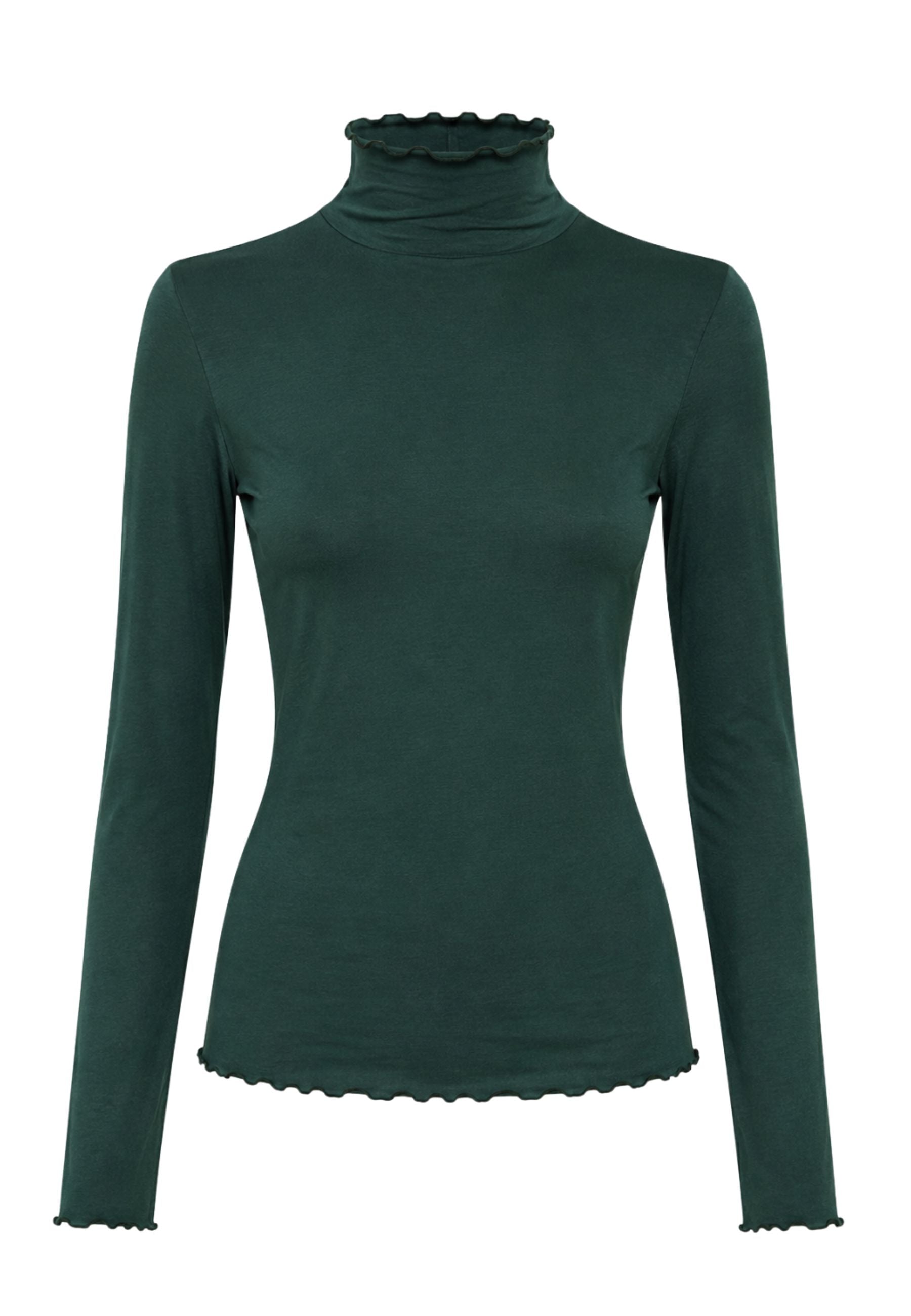 Maglia KIKISIX Collo Alto in Viscosa e Cashmere