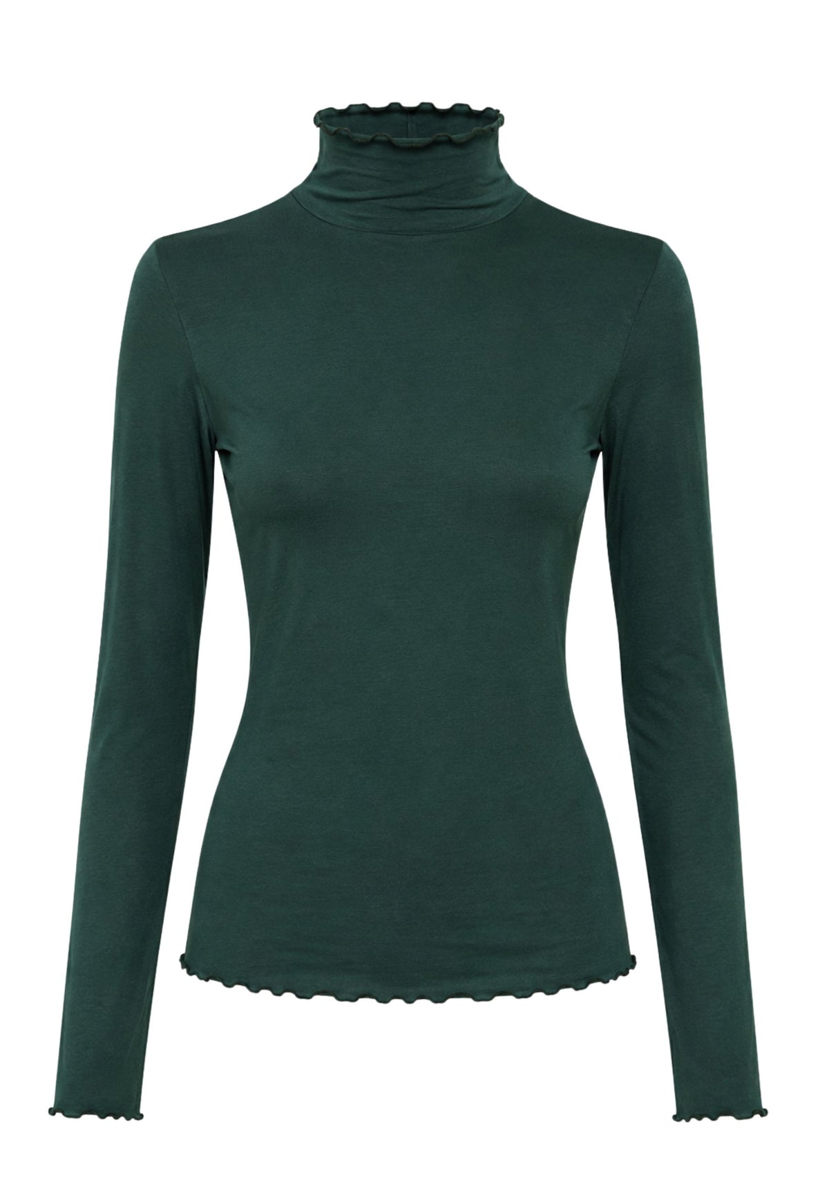 Maglia KIKISIX Collo Alto in Viscosa e Cashmere