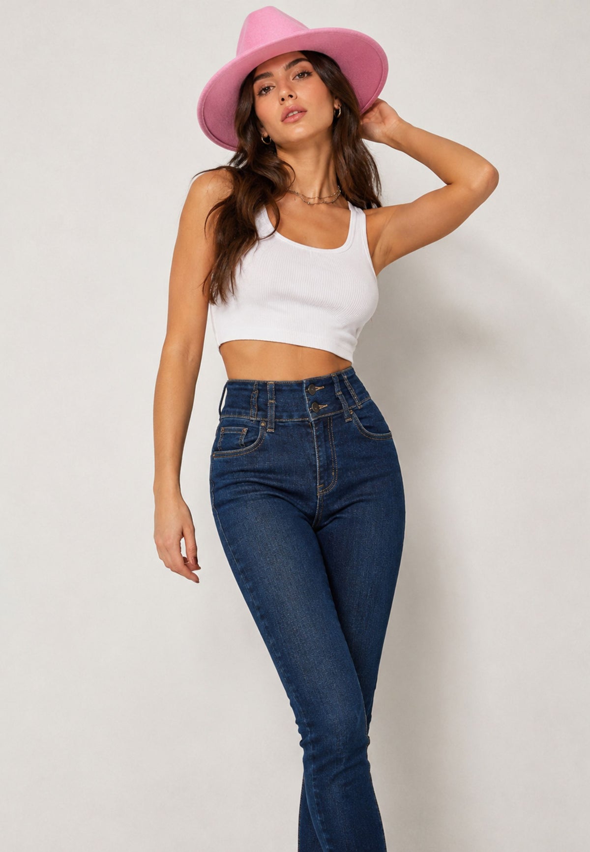 Manola Milano Collection - Cappello in lana a tesa larga