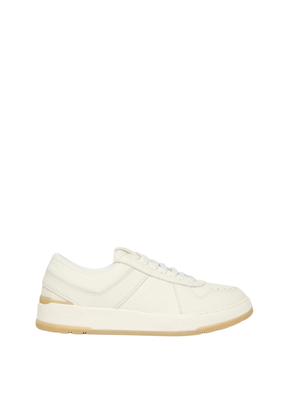 Sneakers Max Mara MXABLOCCO in Pelle Bianca