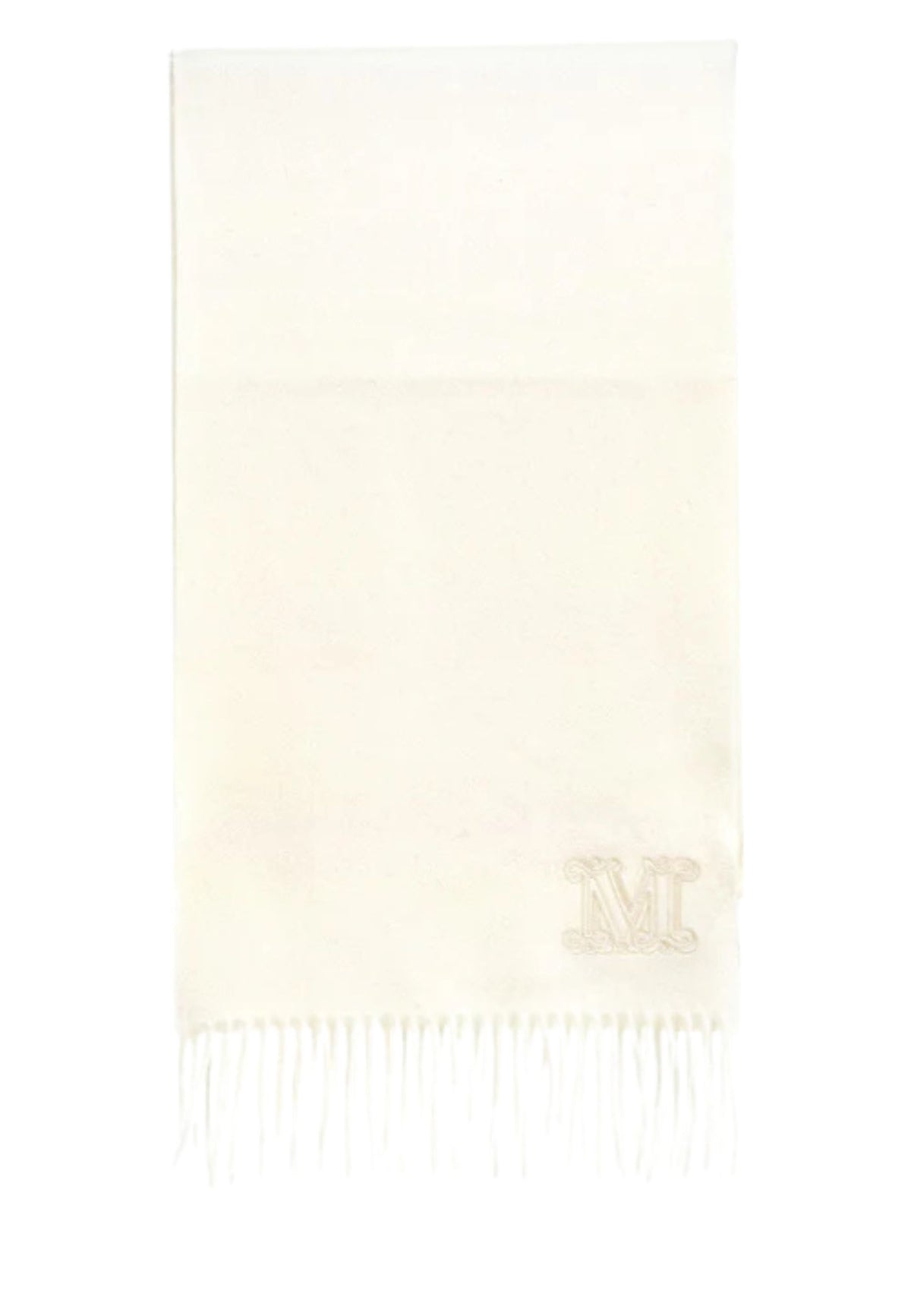 Max Mara Wsdalia - Sciarpa in Cashmere con Bordo Sfrangiato