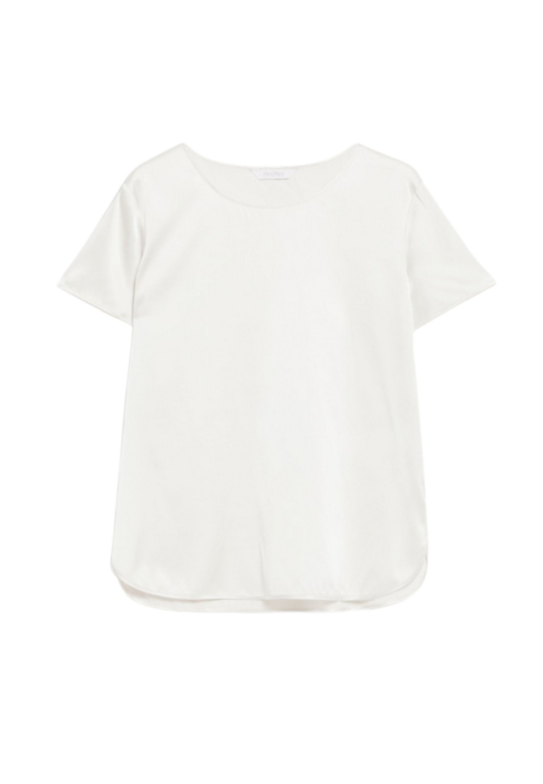 Max Mara Leisure - T-shirt donna in raso di seta stretch