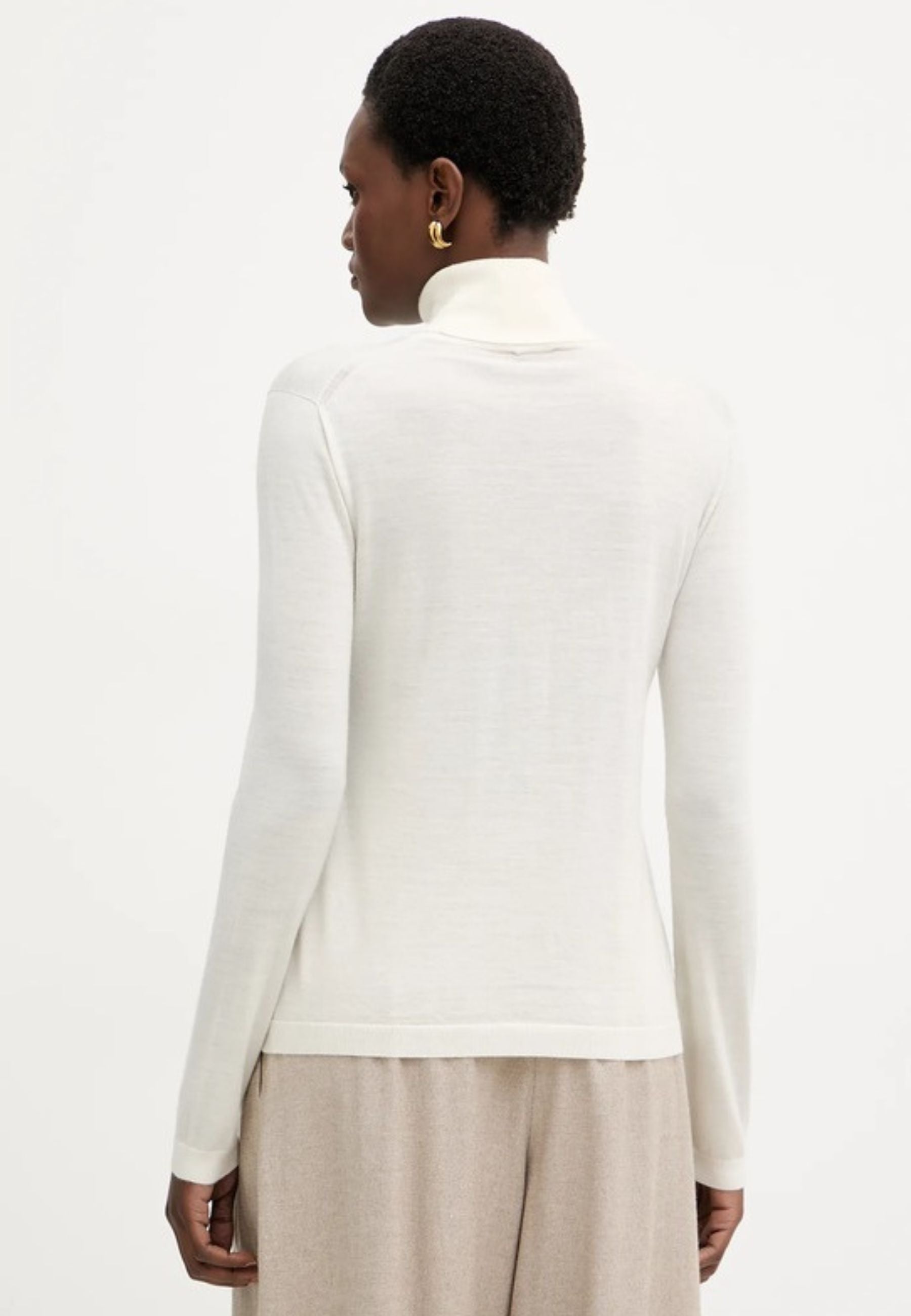MM Max Mara - Maglia Dolcevita "Adria" in Lana e Cashmere