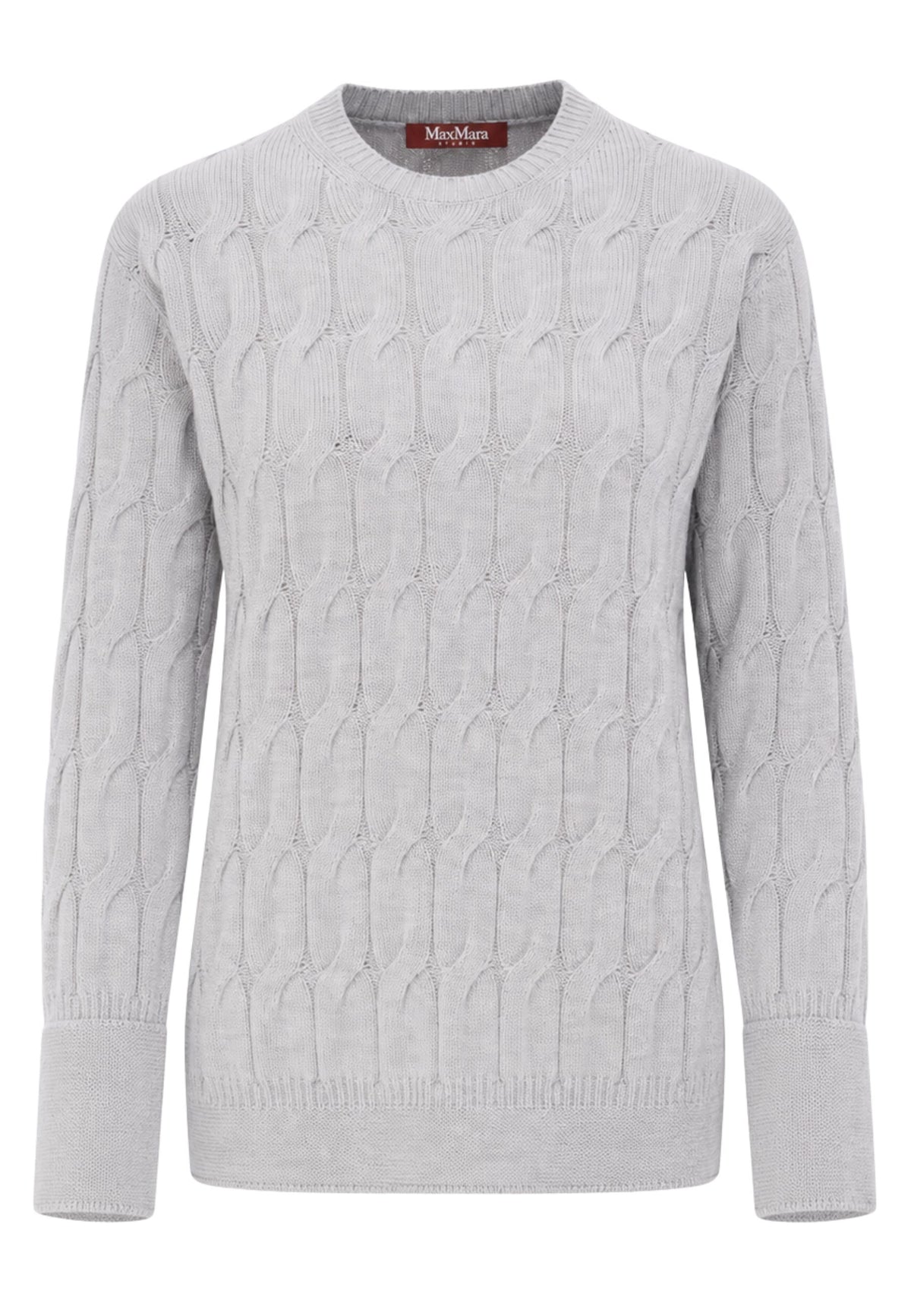 Max Mara Studio Quid - Maglia Girocollo in Pura Lana Vergine