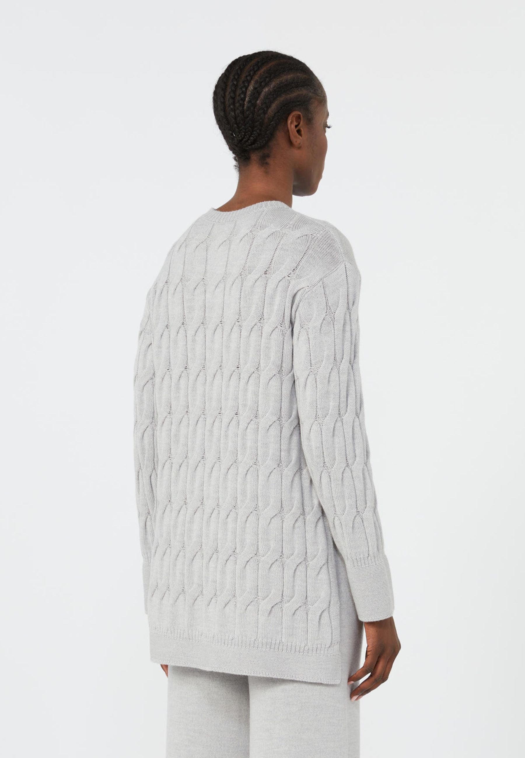 Max Mara Studio Quid - Maglia Girocollo in Pura Lana Vergine