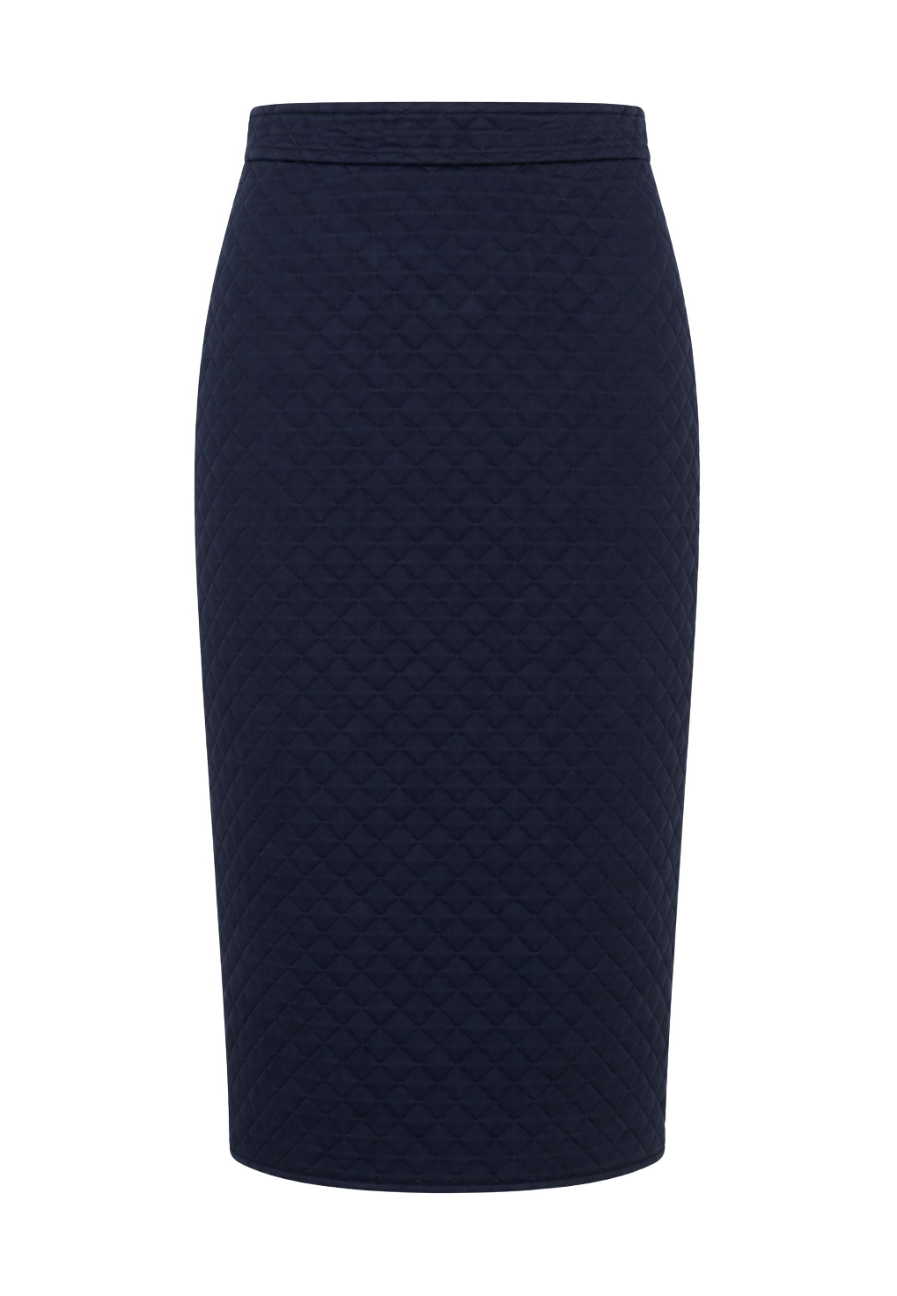MAX MARA STUDIO Gonna midi trapuntata in seta