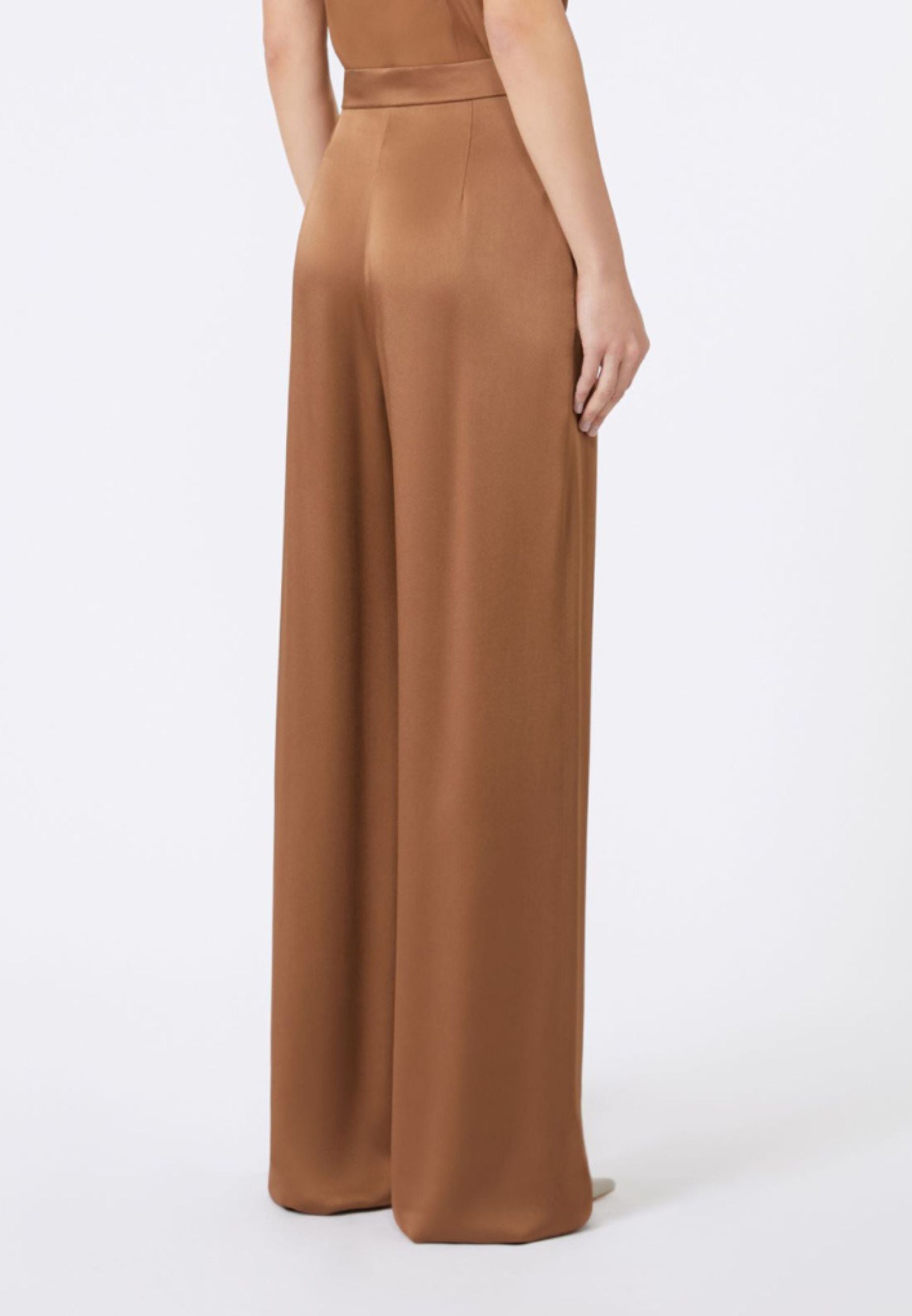 Max Mara - Pantaloni Dritto in acetato e viscosa
